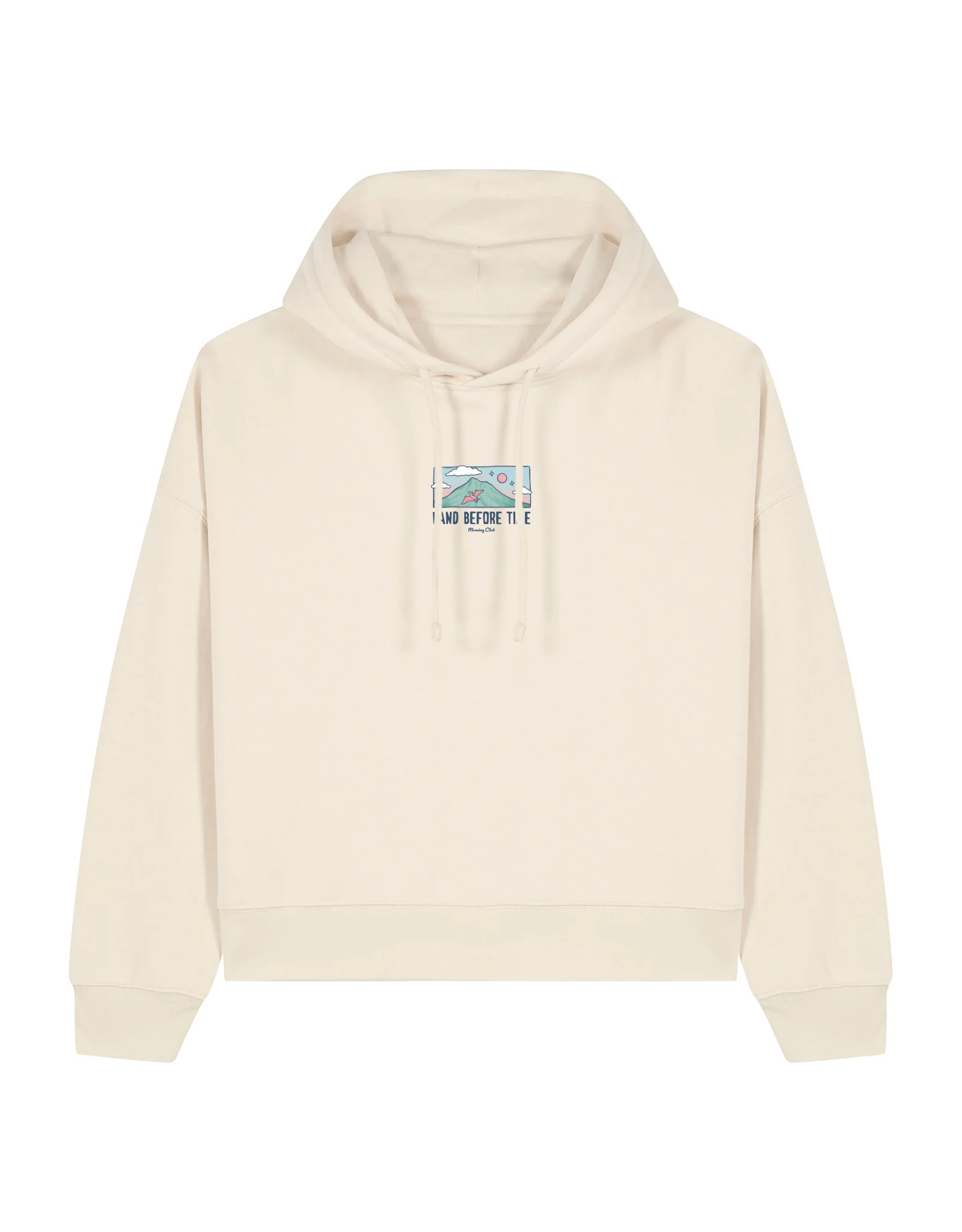 Dinosaurs Boxy Organic Cotton Hoodie - Image 10