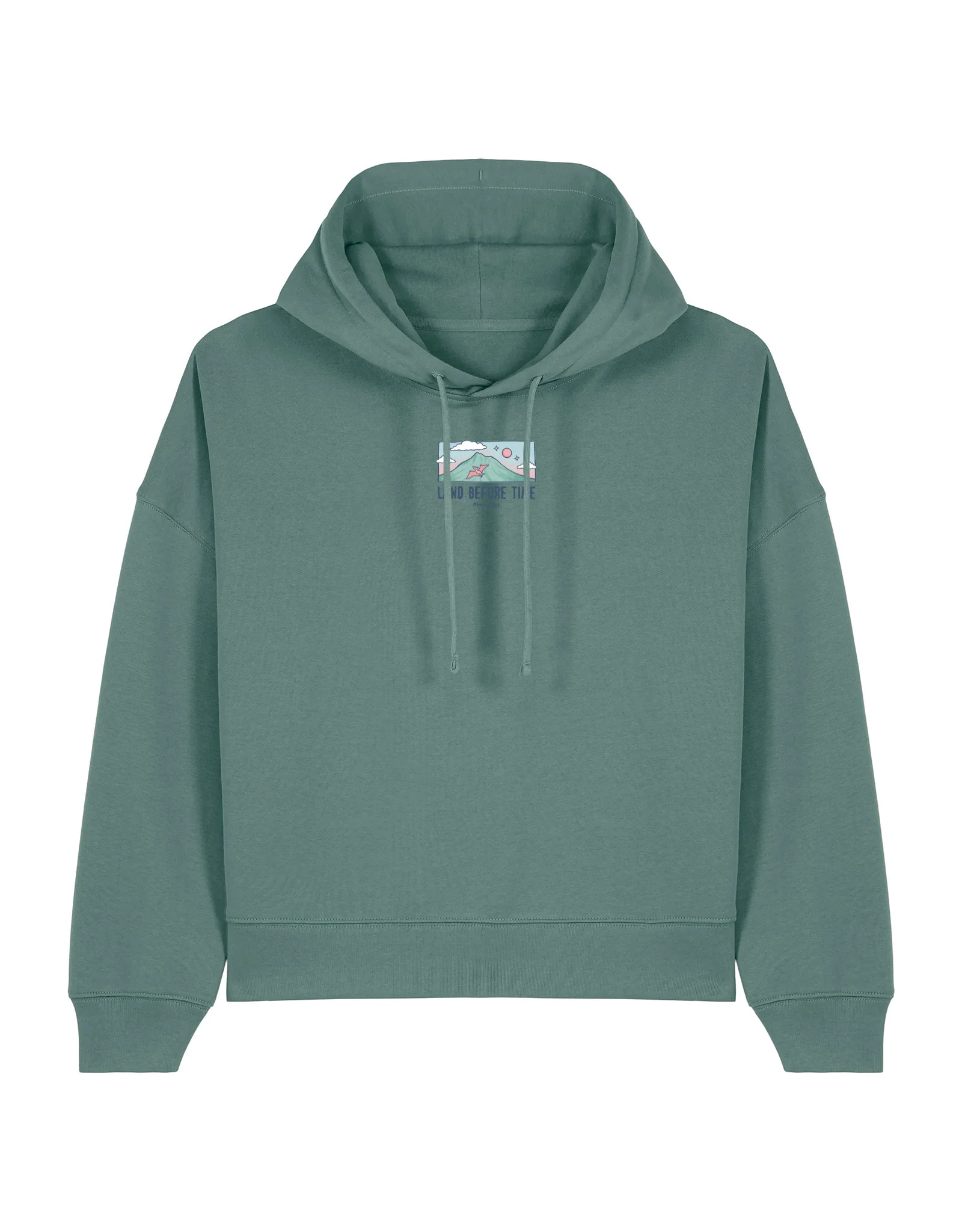 Dinosaurs Boxy Organic Cotton Hoodie - Image 12