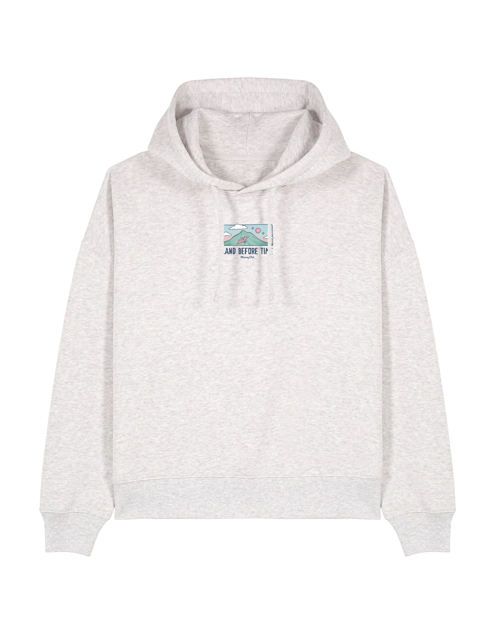 Dinosaurs Boxy Organic Cotton Hoodie - Image 6