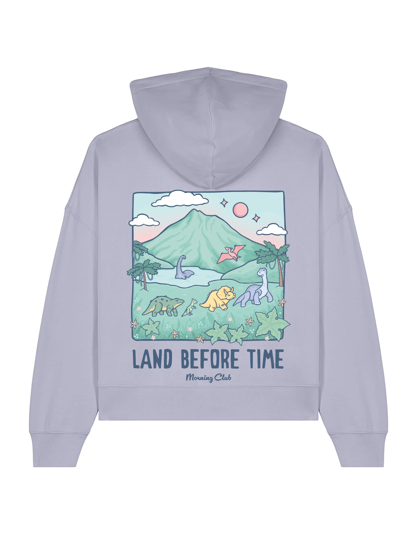 Dinosaurs Boxy Organic Cotton Hoodie - Image 7