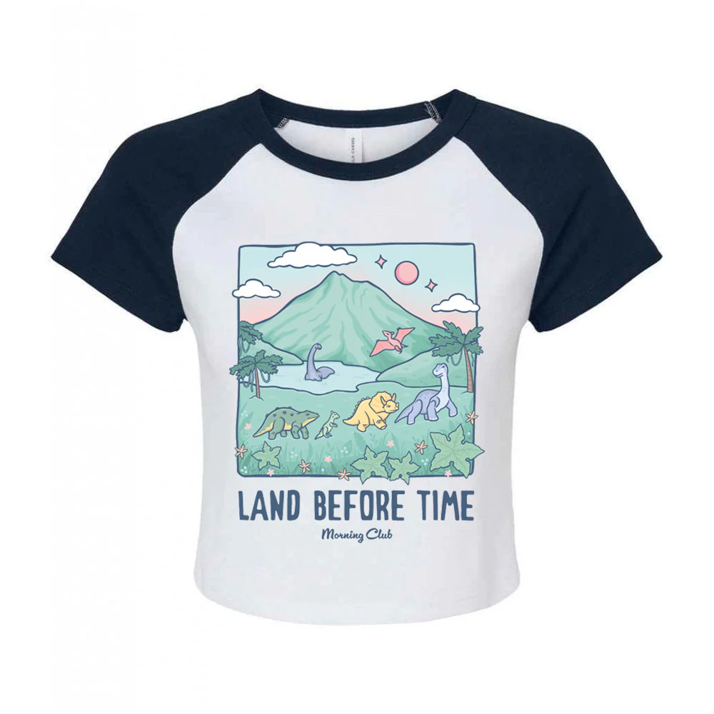 Dinosaurs Micro Rib Baby Tee - Image 6