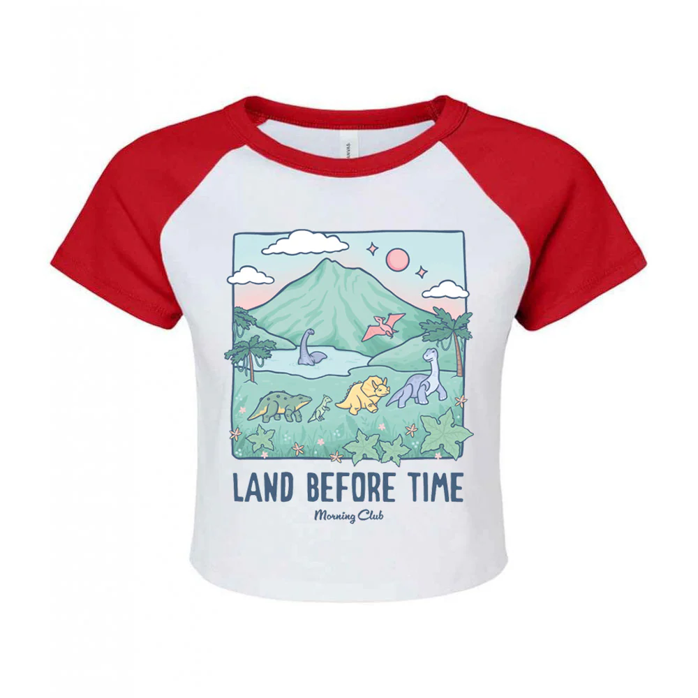 Dinosaurs Micro Rib Baby Tee - Image 7