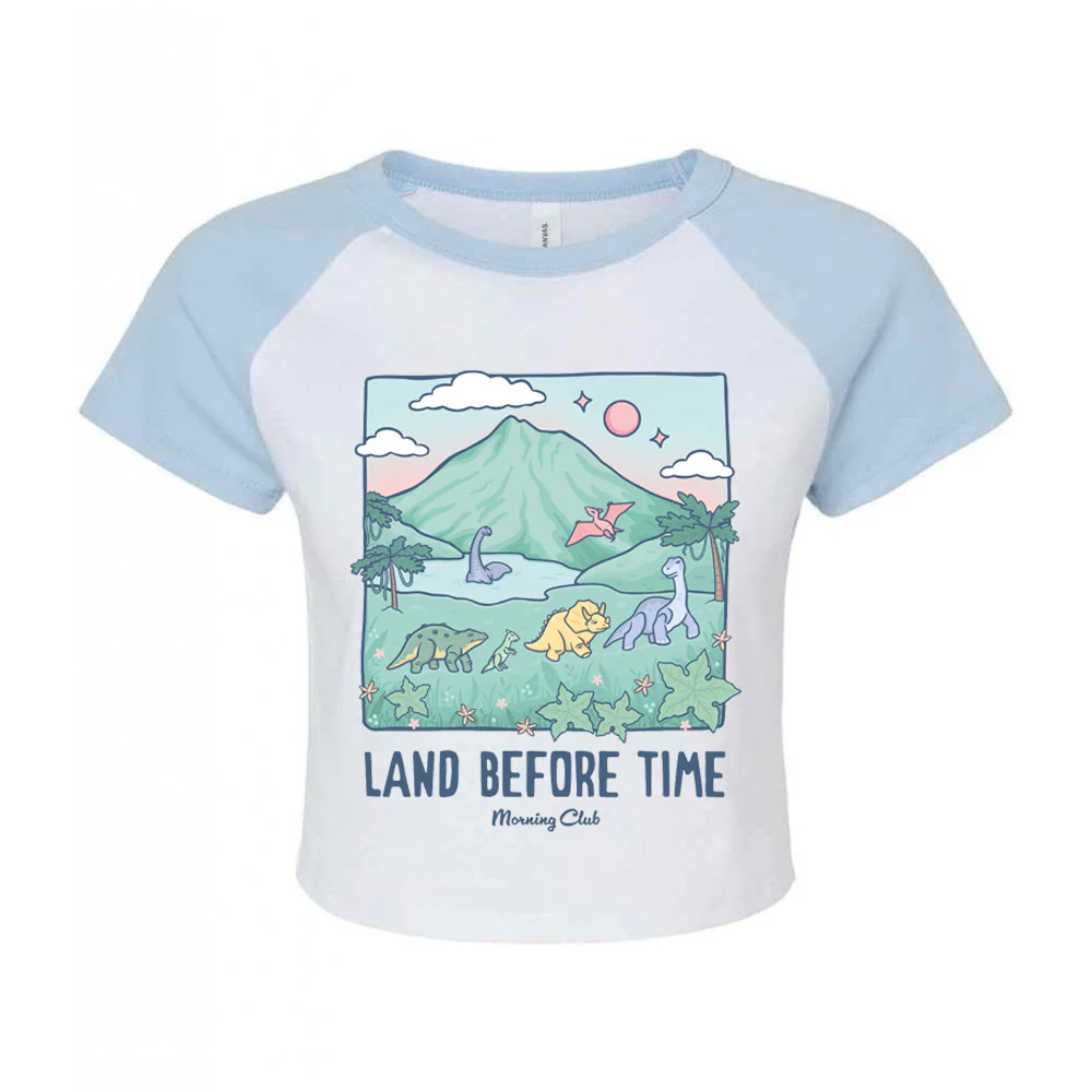 Dinosaurs Micro Rib Baby Tee - Image 8