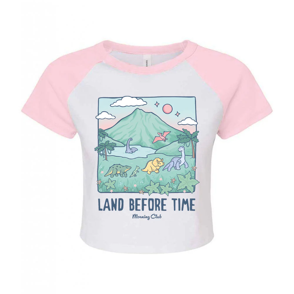 Dinosaurs Micro Rib Baby Tee - Image 9