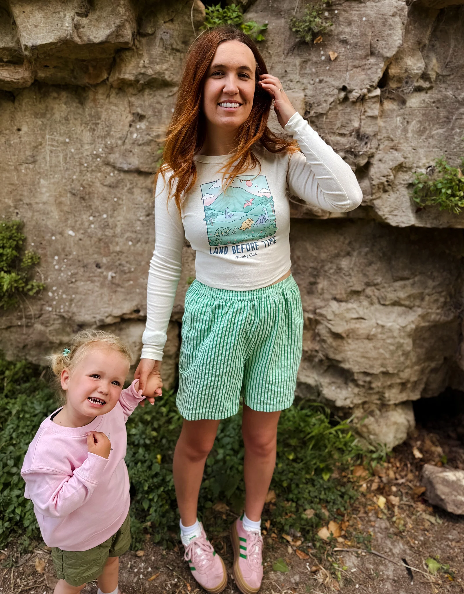 Dinosaurs Micro Rib Long Sleeved Tee - Image 4