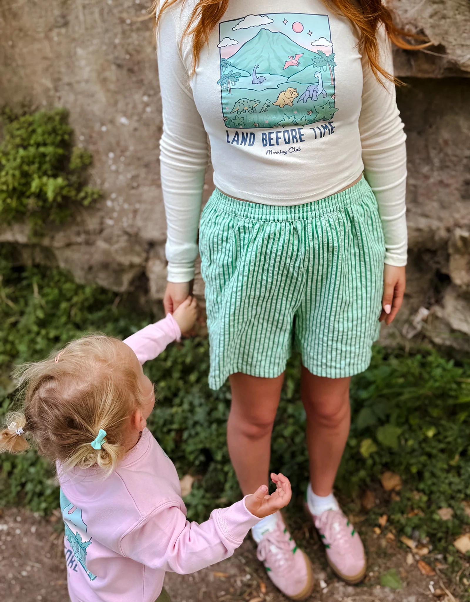 Dinosaurs Micro Rib Long Sleeved Tee - Image 5
