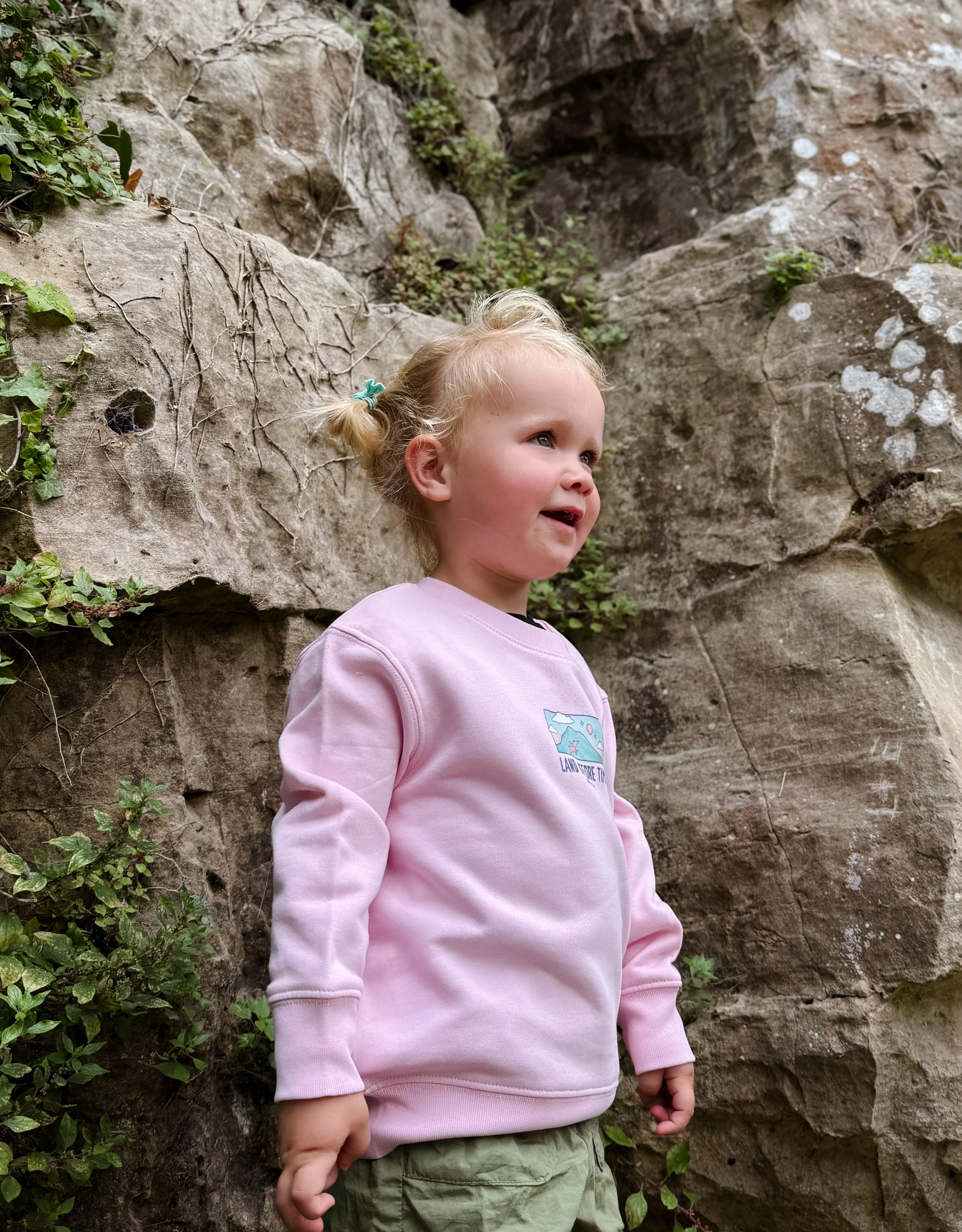 Dinosaurs Organic Cotton Childrens Sweatshirt - Image 3