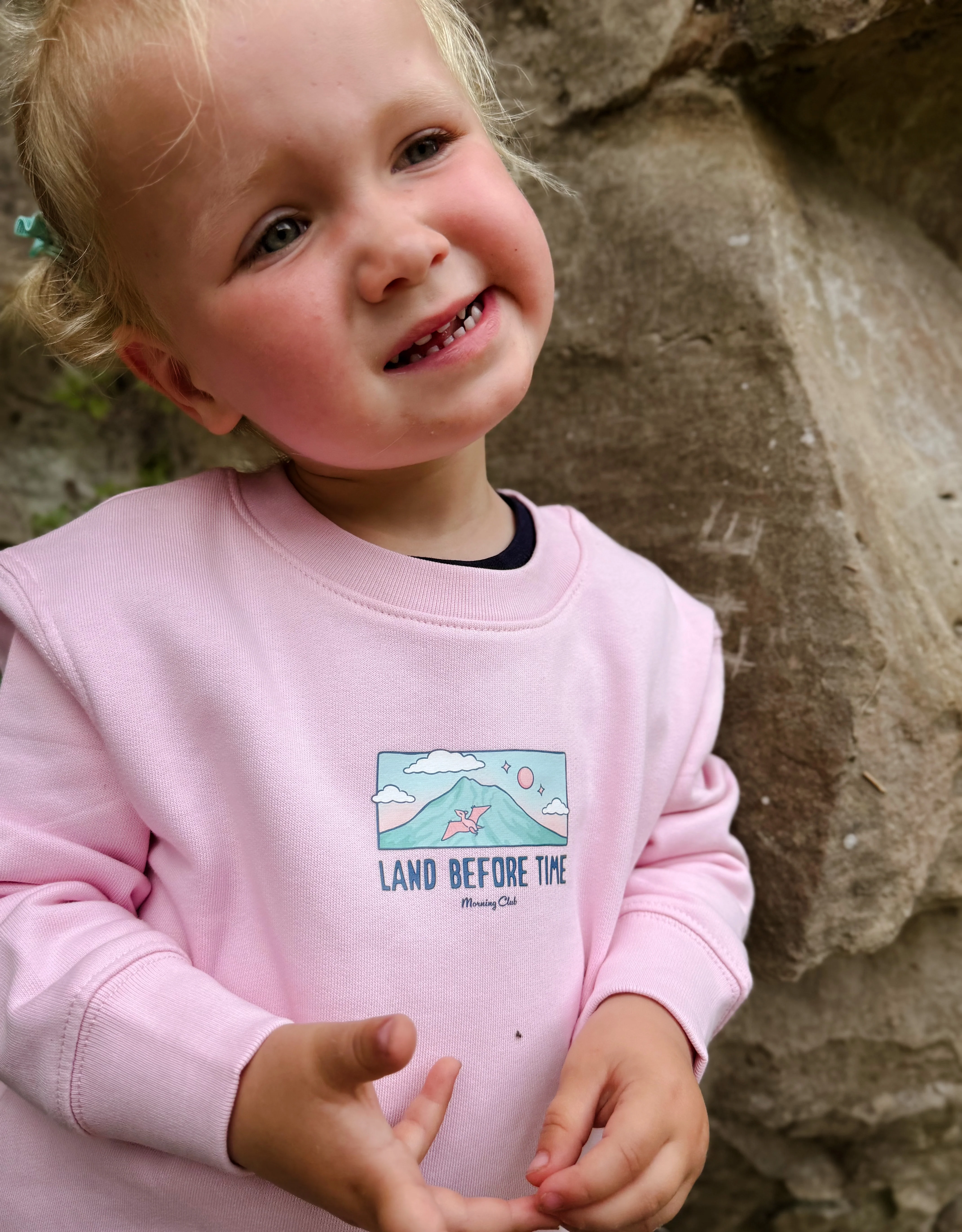Dinosaurs Organic Cotton Childrens Sweatshirt - Image 7