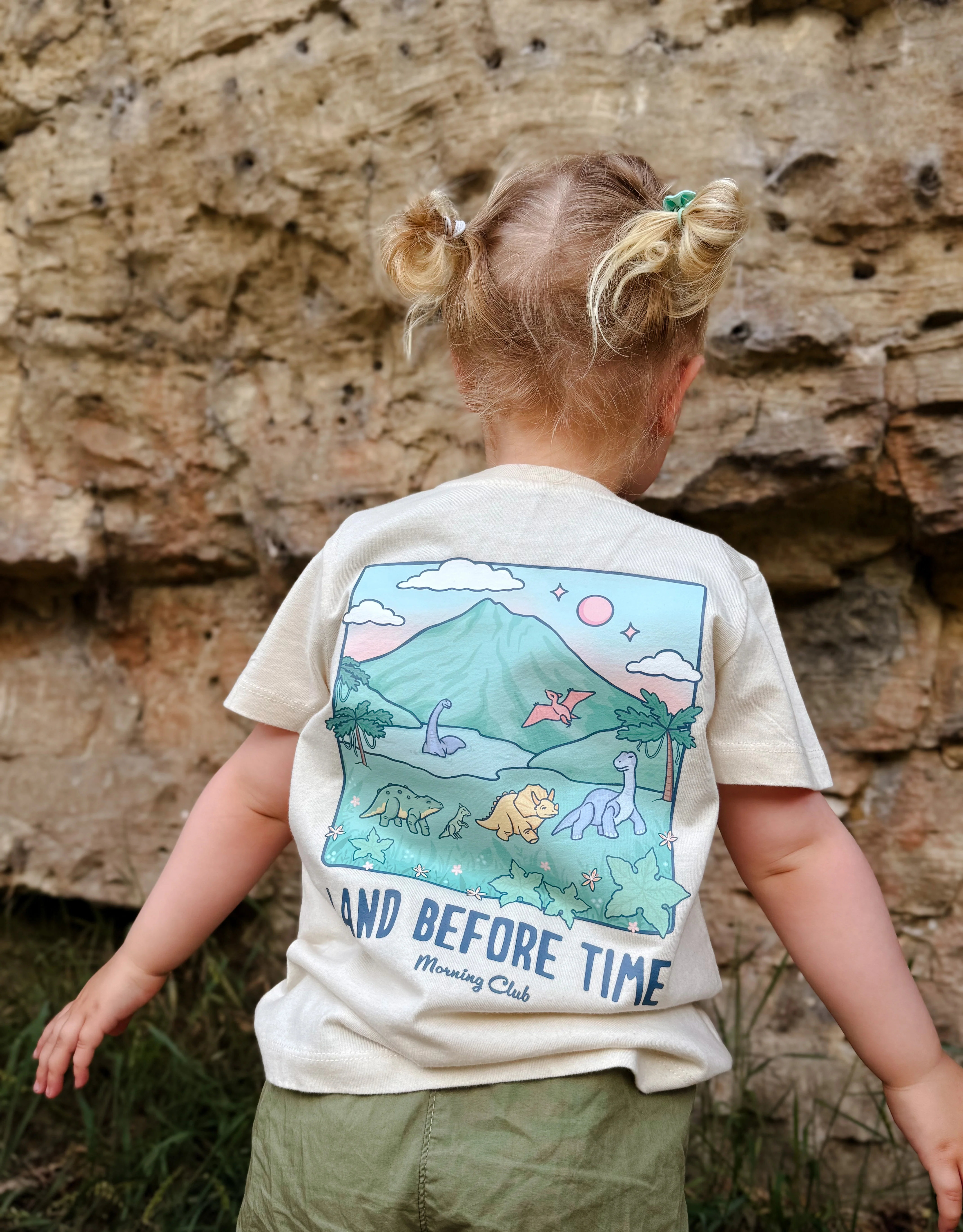 Dinosaurs Organic Cotton Childrens T-Shirt - Image 6