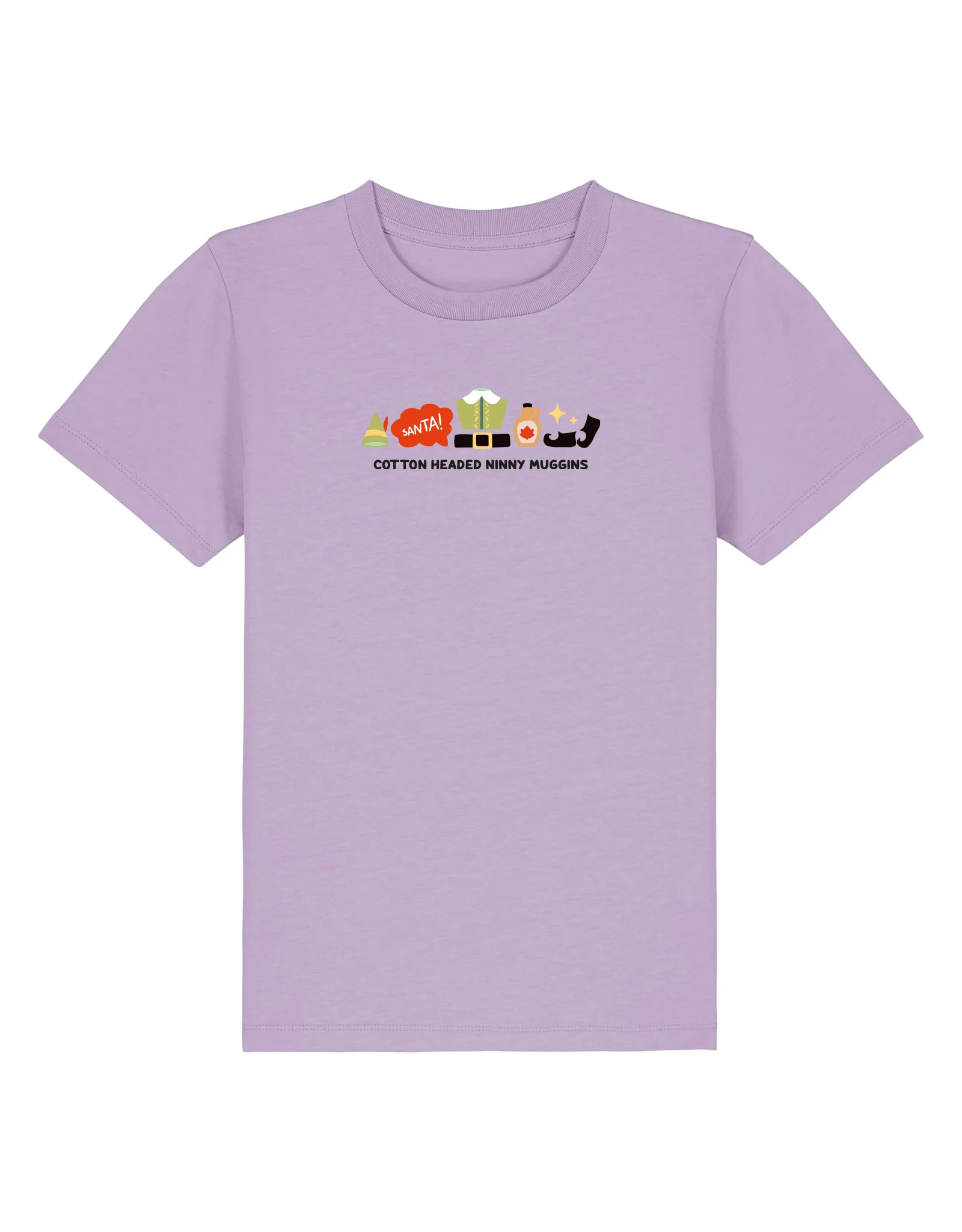 Elf Embroidered Organic Cotton Childrens T-Shirt - Image 11