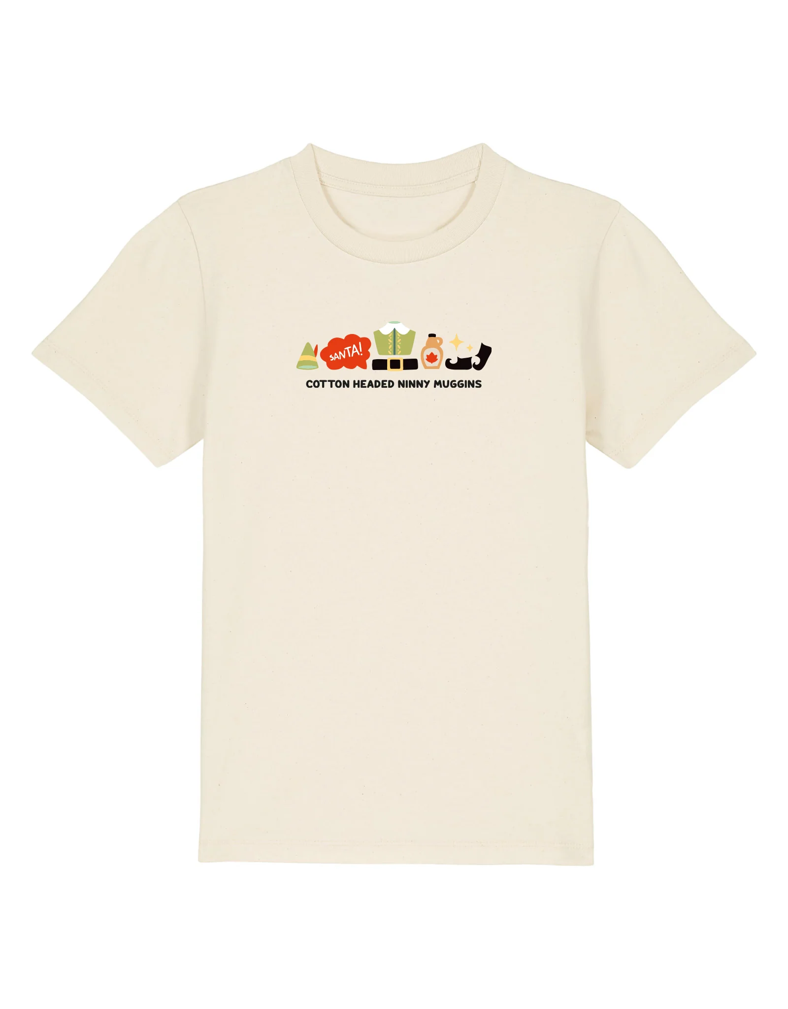 Elf Embroidered Organic Cotton Childrens T-Shirt - Image 13