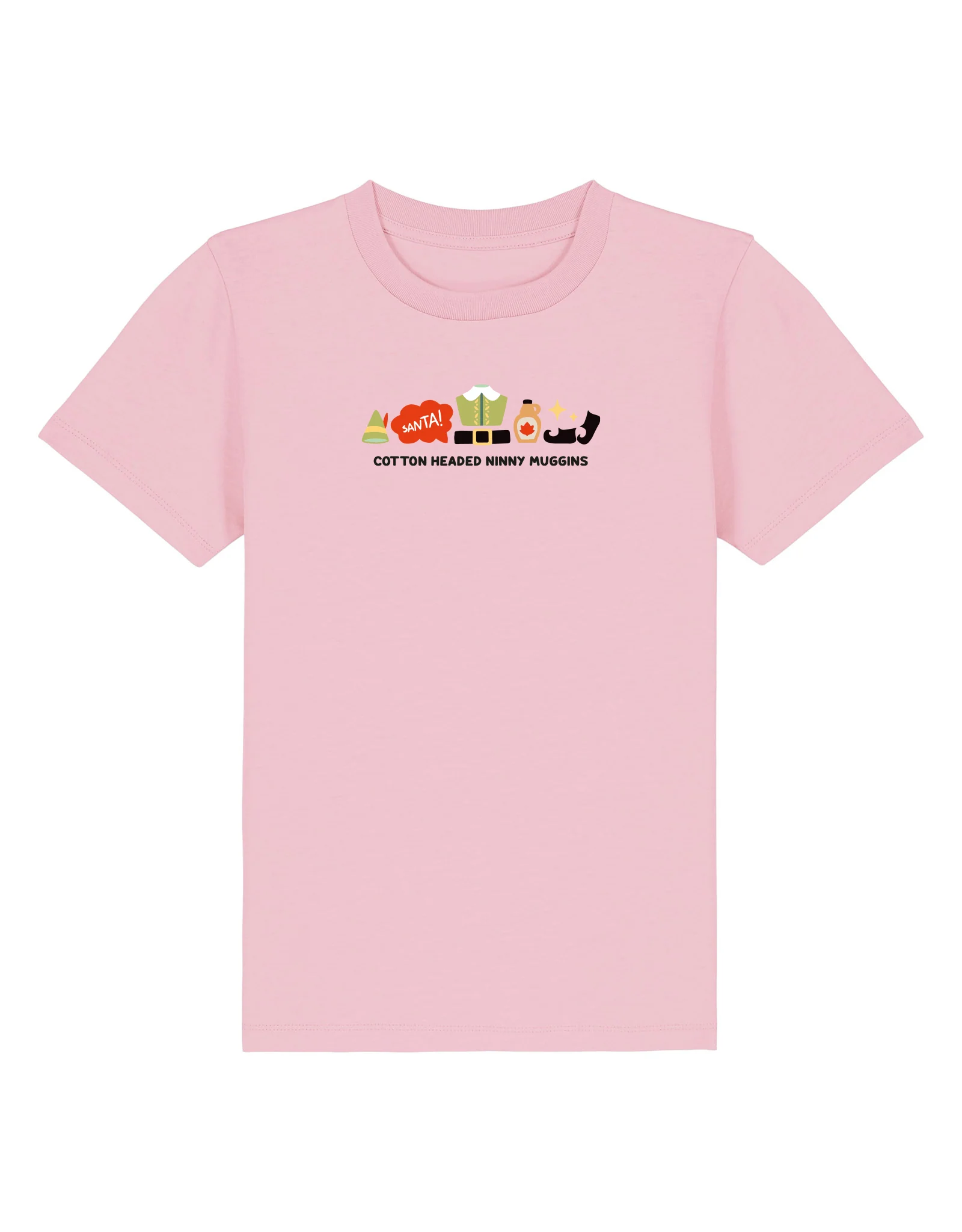 Elf Embroidered Organic Cotton Childrens T-Shirt - Image 9