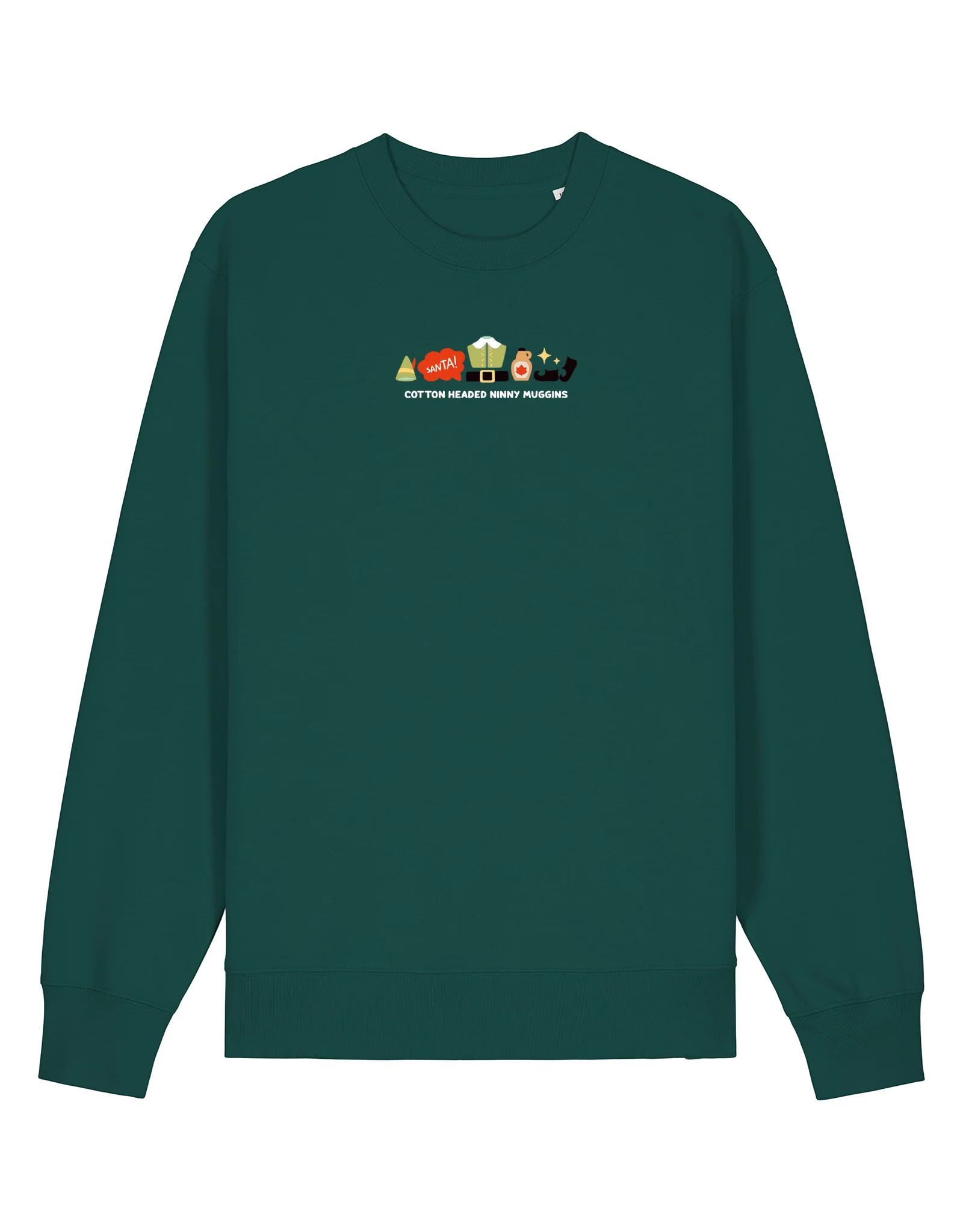 Elf Embroidered Organic Cotton Sweatshirt - Image 13
