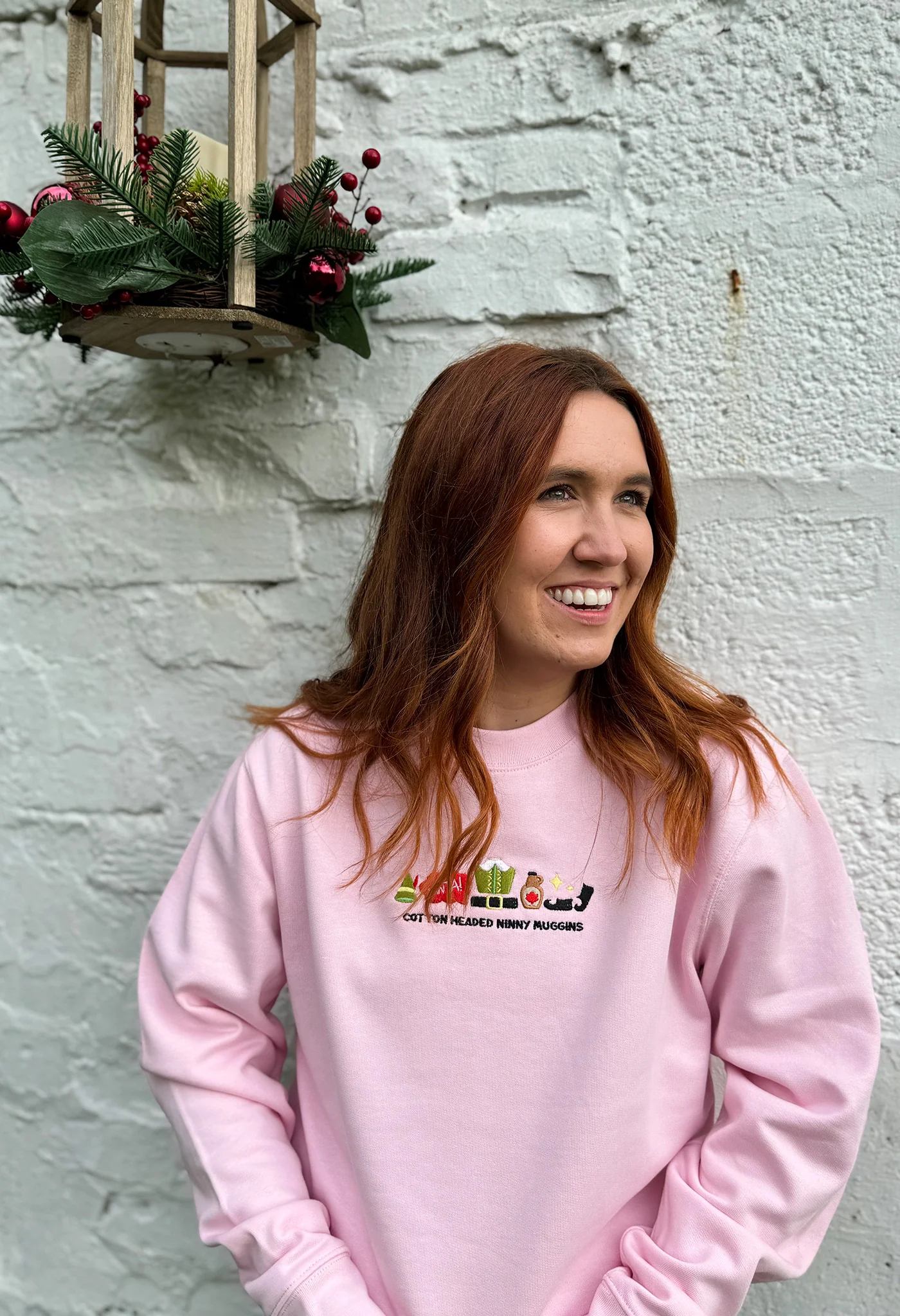 Elf Embroidered Organic Cotton Sweatshirt - Image 4