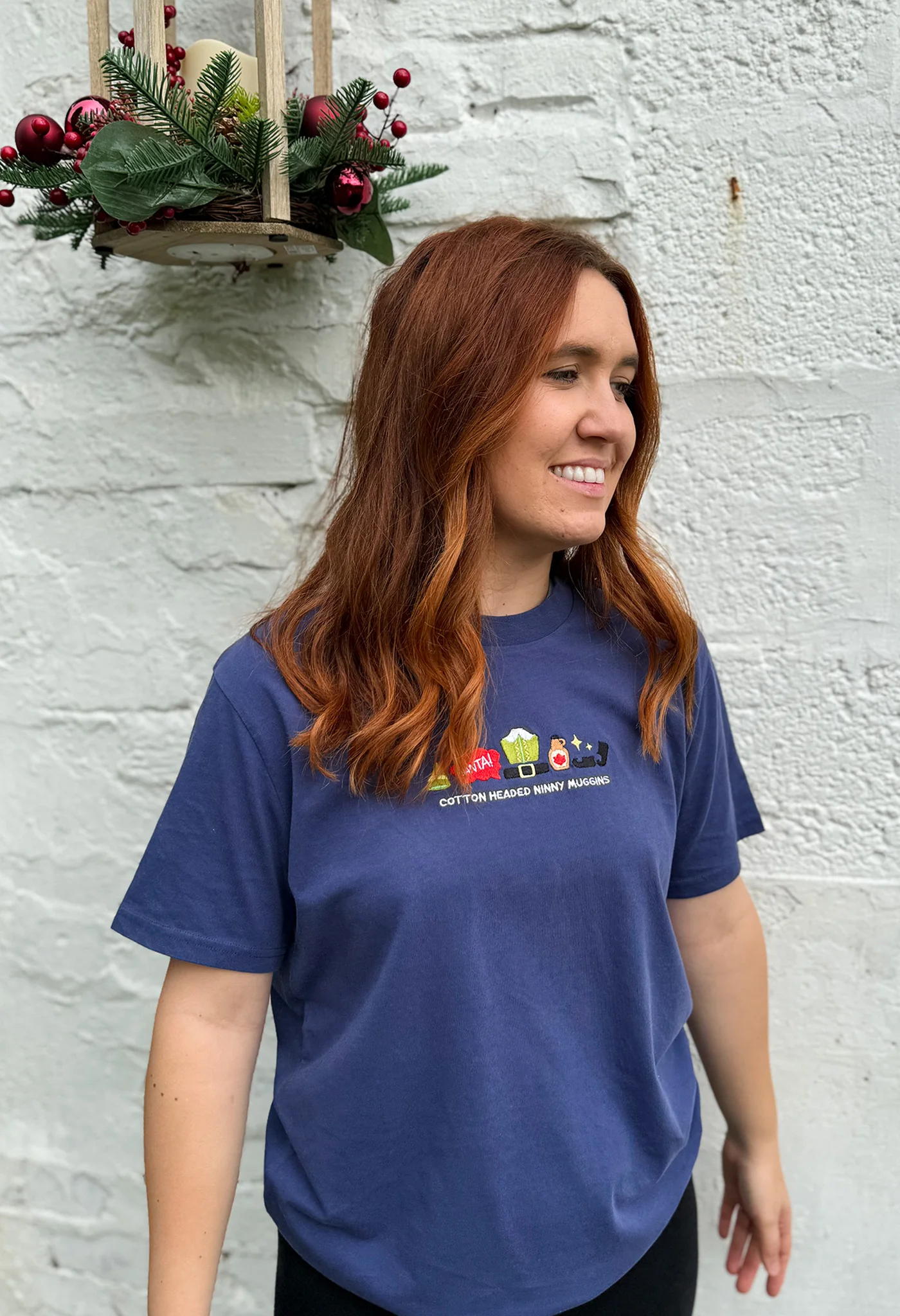 Elf Embroidered Organic Cotton T-Shirt - Image 10