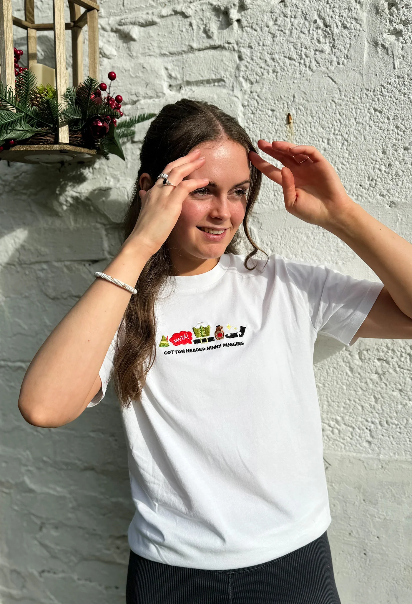 Elf Embroidered Organic Cotton T-Shirt - Image 6