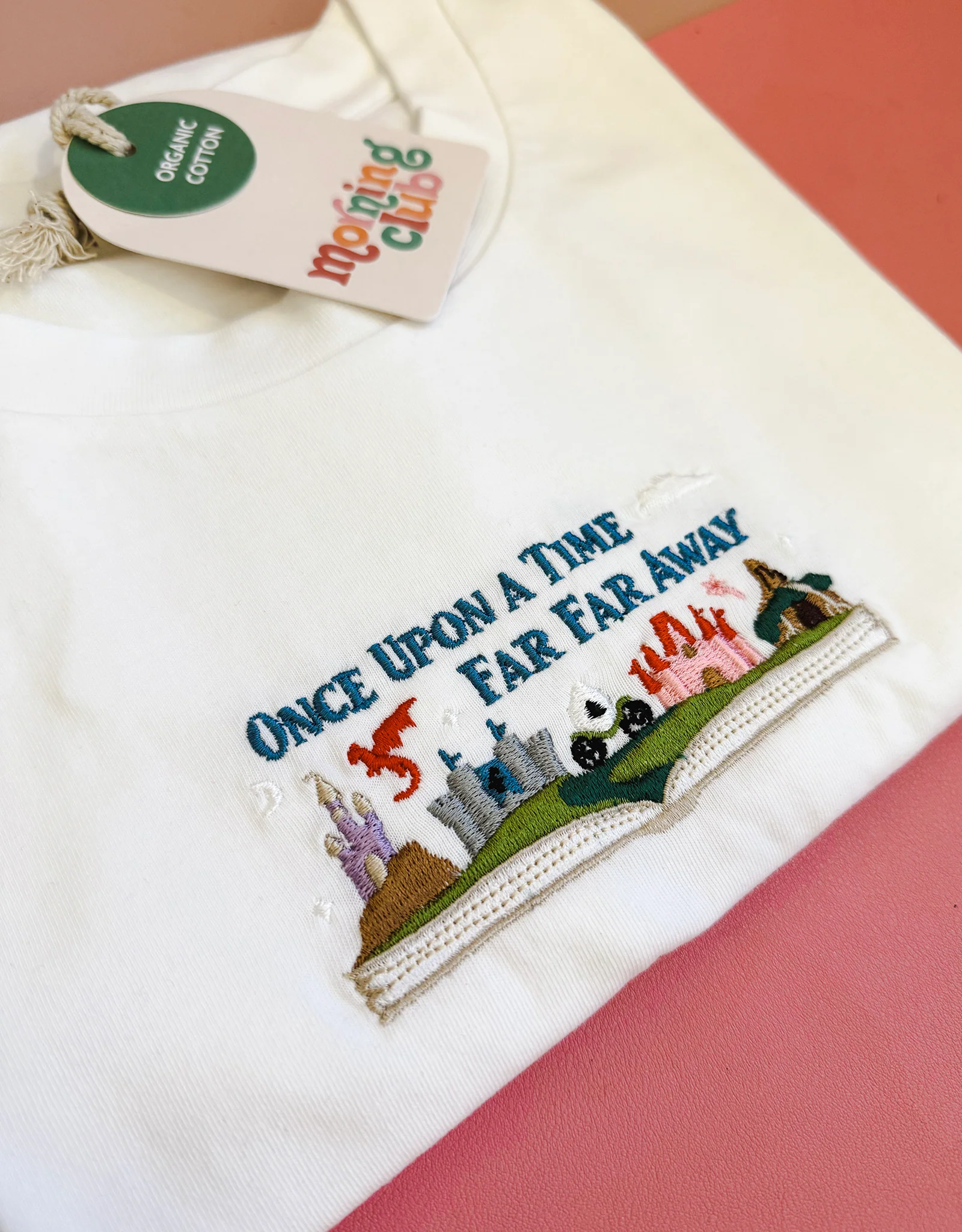 Far Far Away Embroidered Micro Rib Baby Tee - Image 2