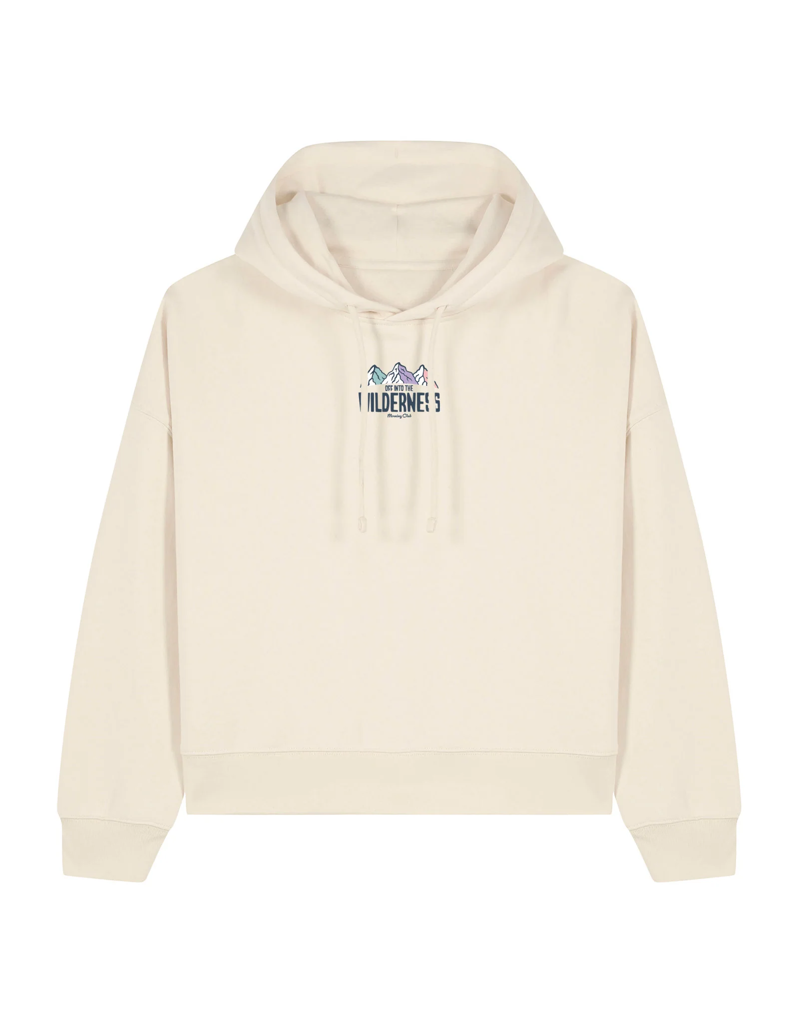 Into The Wilderness Boxy Organic Cotton Hoodie - Image 3
