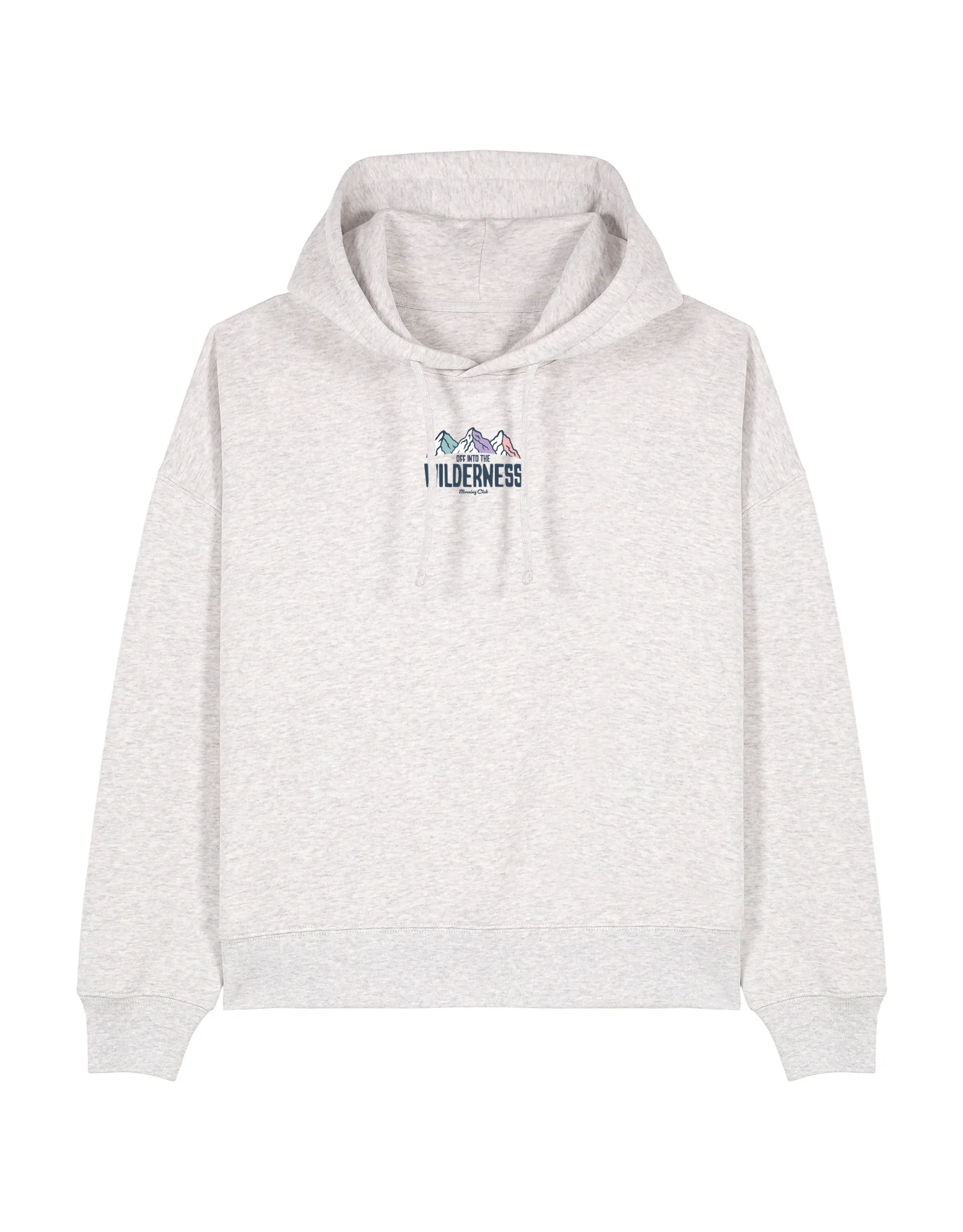 Into The Wilderness Boxy Organic Cotton Hoodie - Image 9