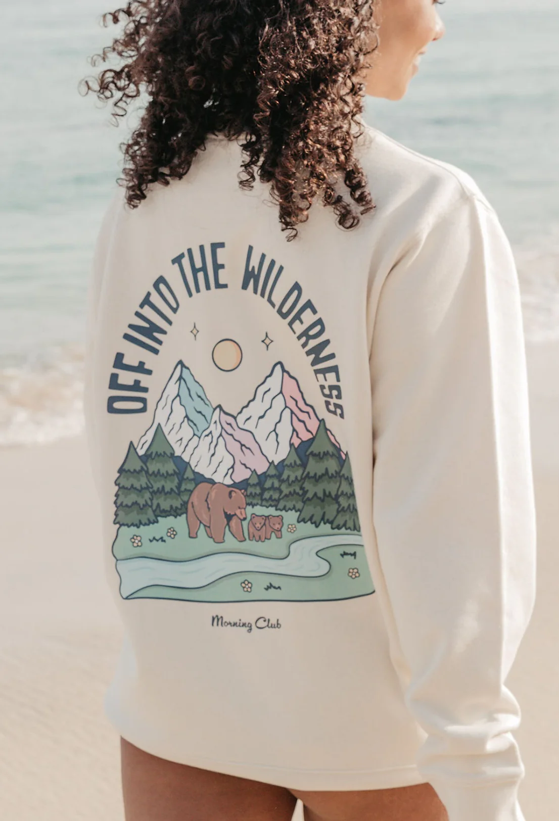 Into The Wilderness Organic Cotton Sweatshirt