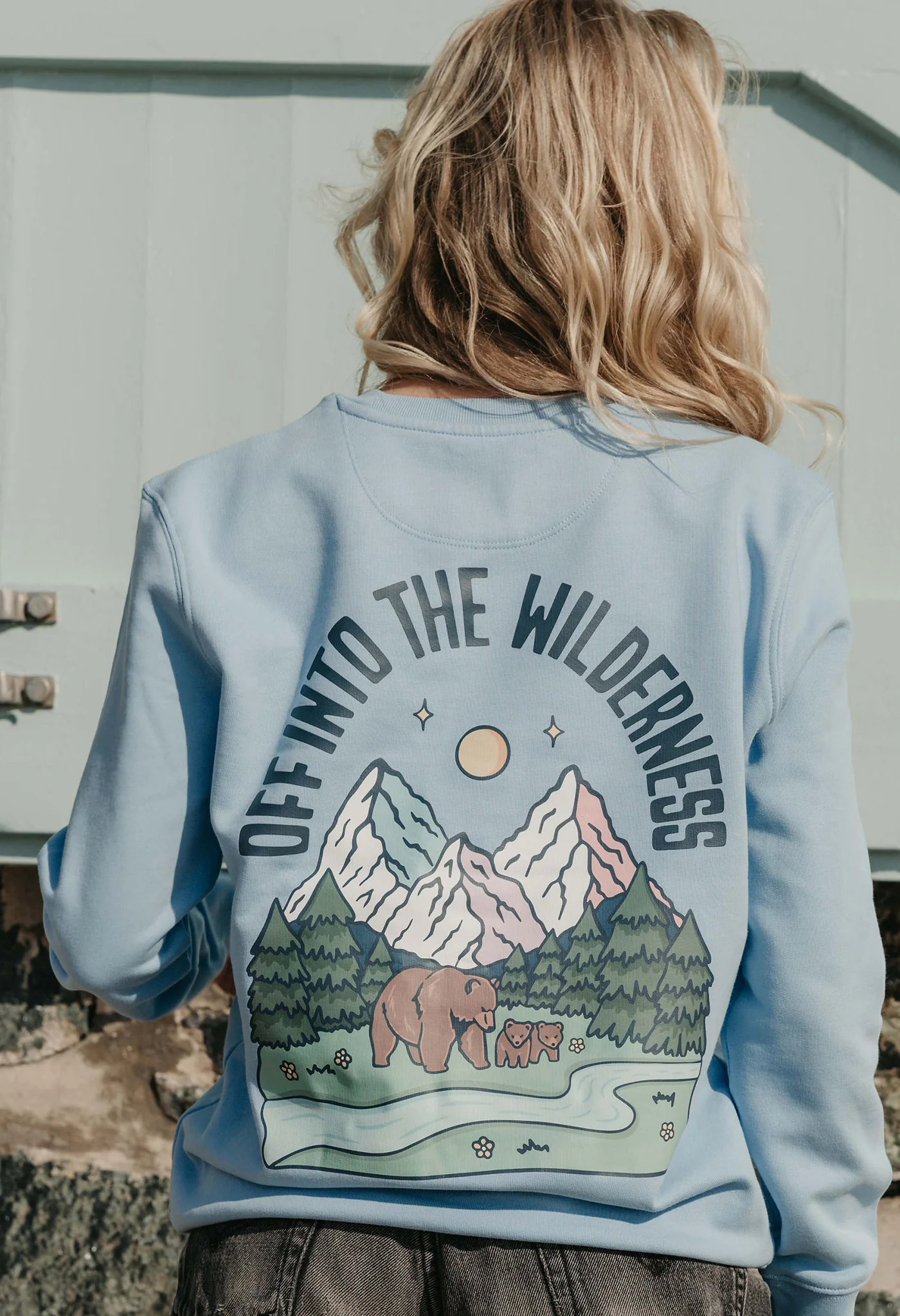 Into The Wilderness Organic Cotton Sweatshirt - Image 5