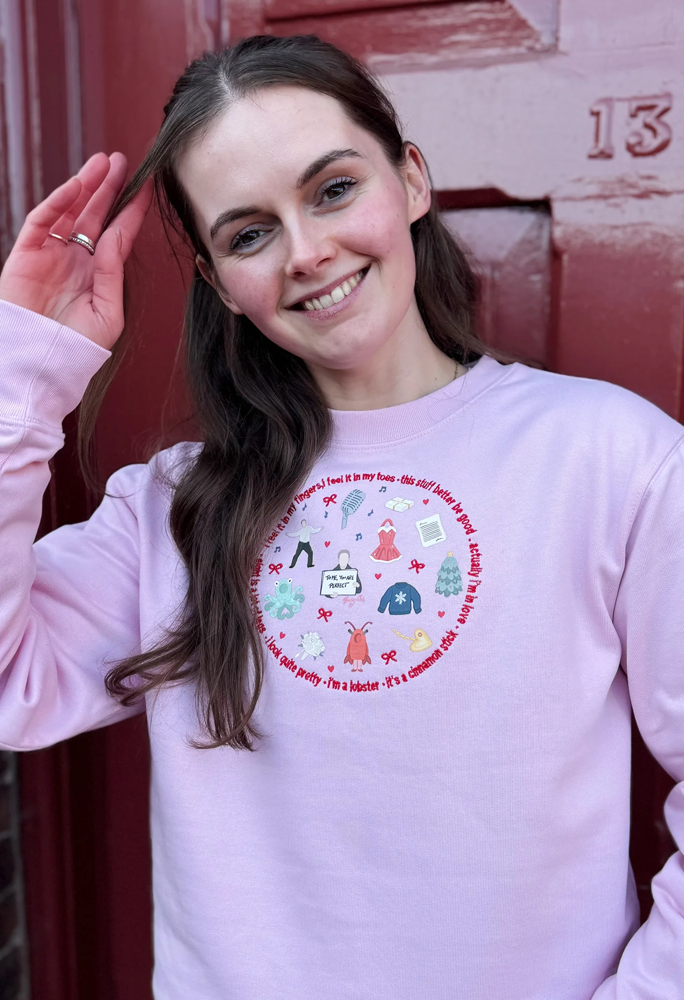 Love Christmas Organic Cotton Sweatshirt - Image 13