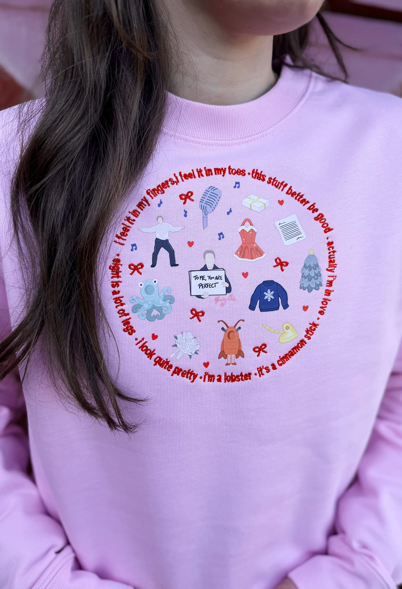 Love Christmas Organic Cotton Sweatshirt - Image 14