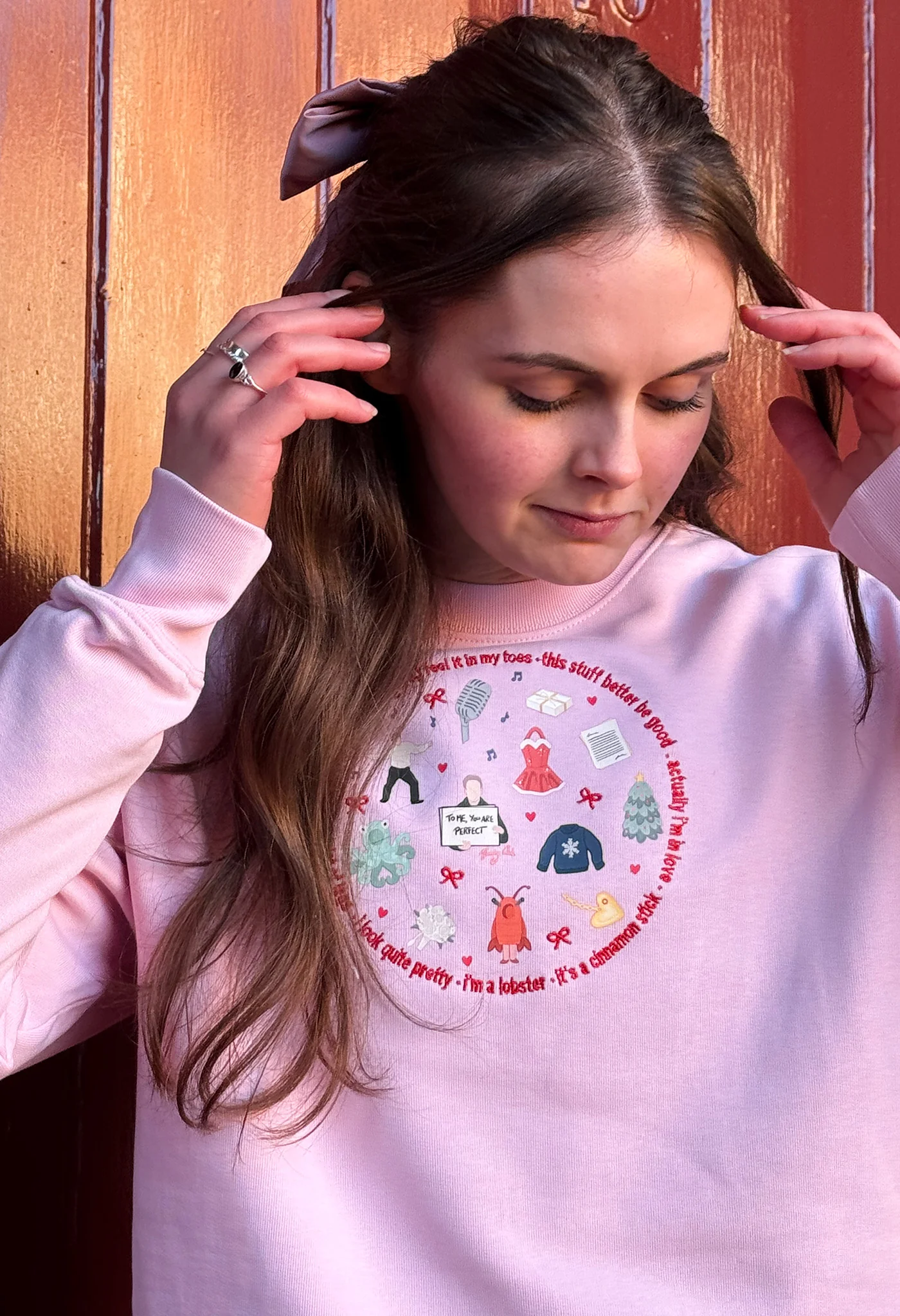 Love Christmas Organic Cotton Sweatshirt - Image 15