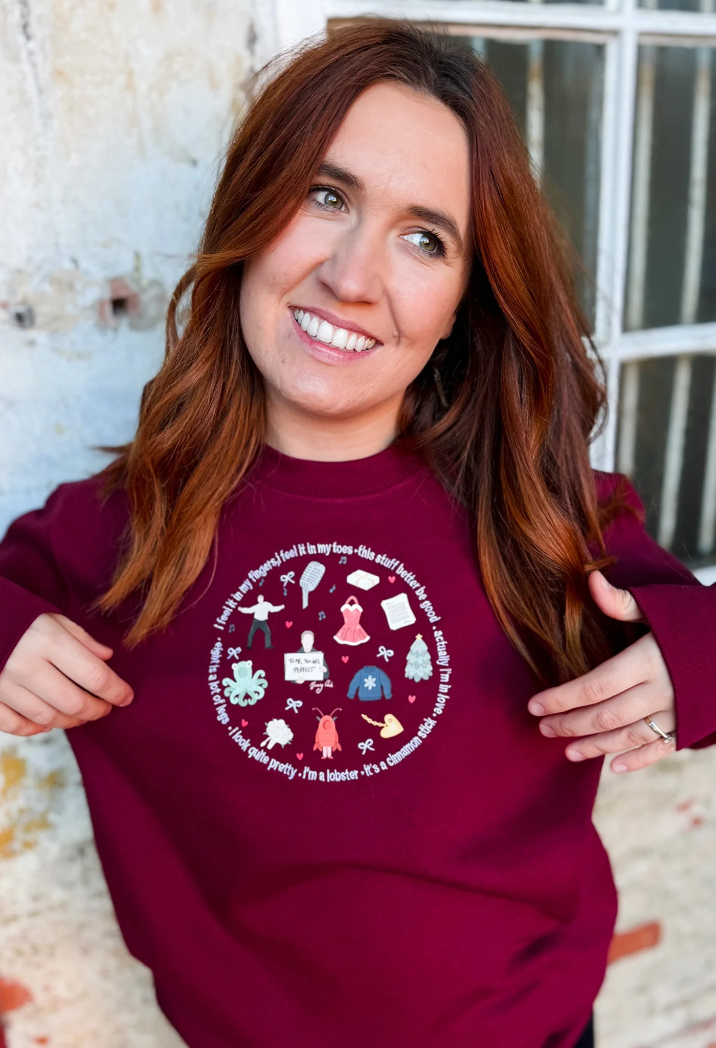 Love Christmas Organic Cotton Sweatshirt - Image 3