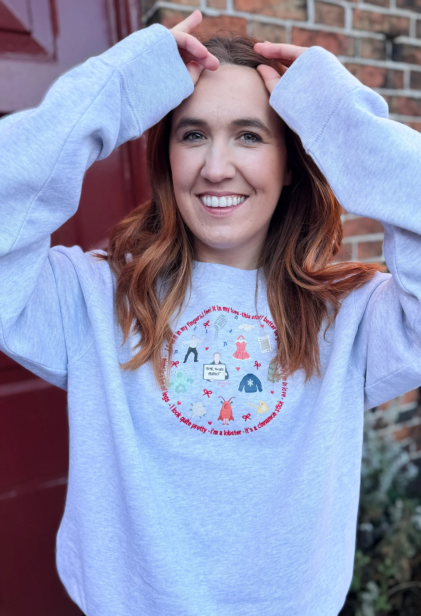 Love Christmas Organic Cotton Sweatshirt - Image 6