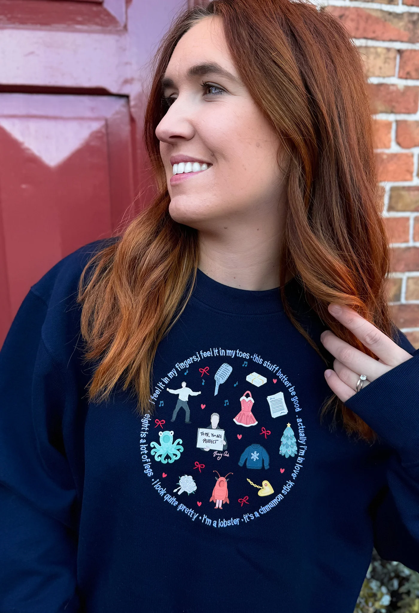 Love Christmas Organic Cotton Sweatshirt - Image 7