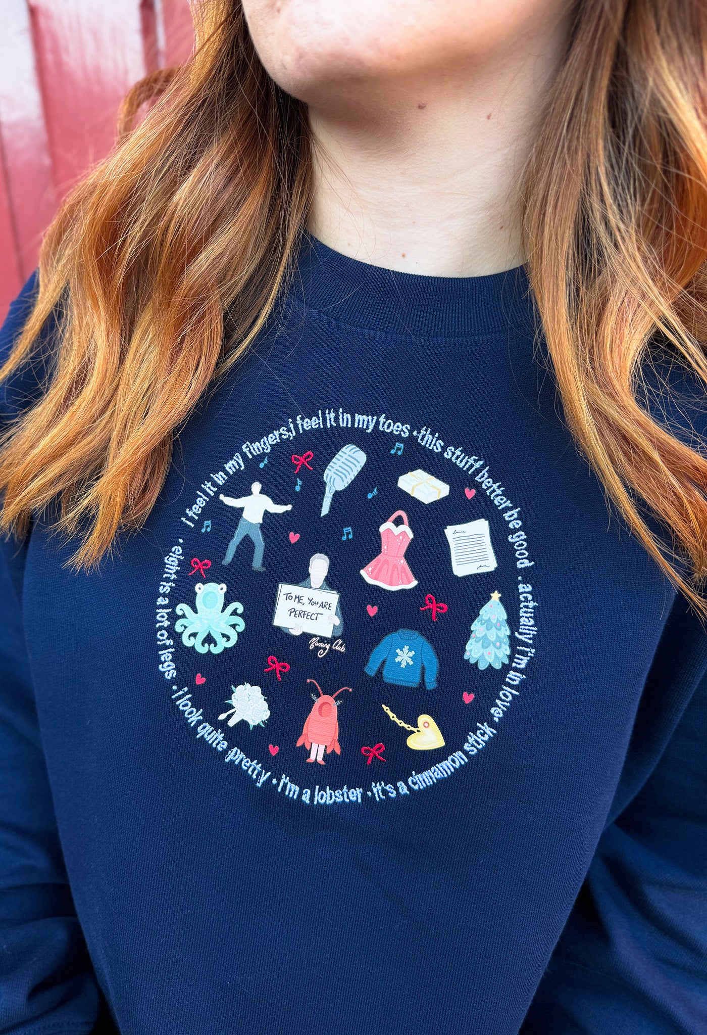 Love Christmas Organic Cotton Sweatshirt - Image 8