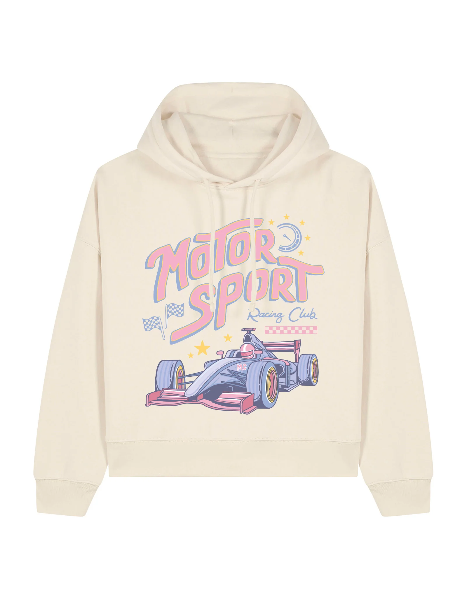 Motorsport Club Boxy Organic Cotton Hoodie - Image 3