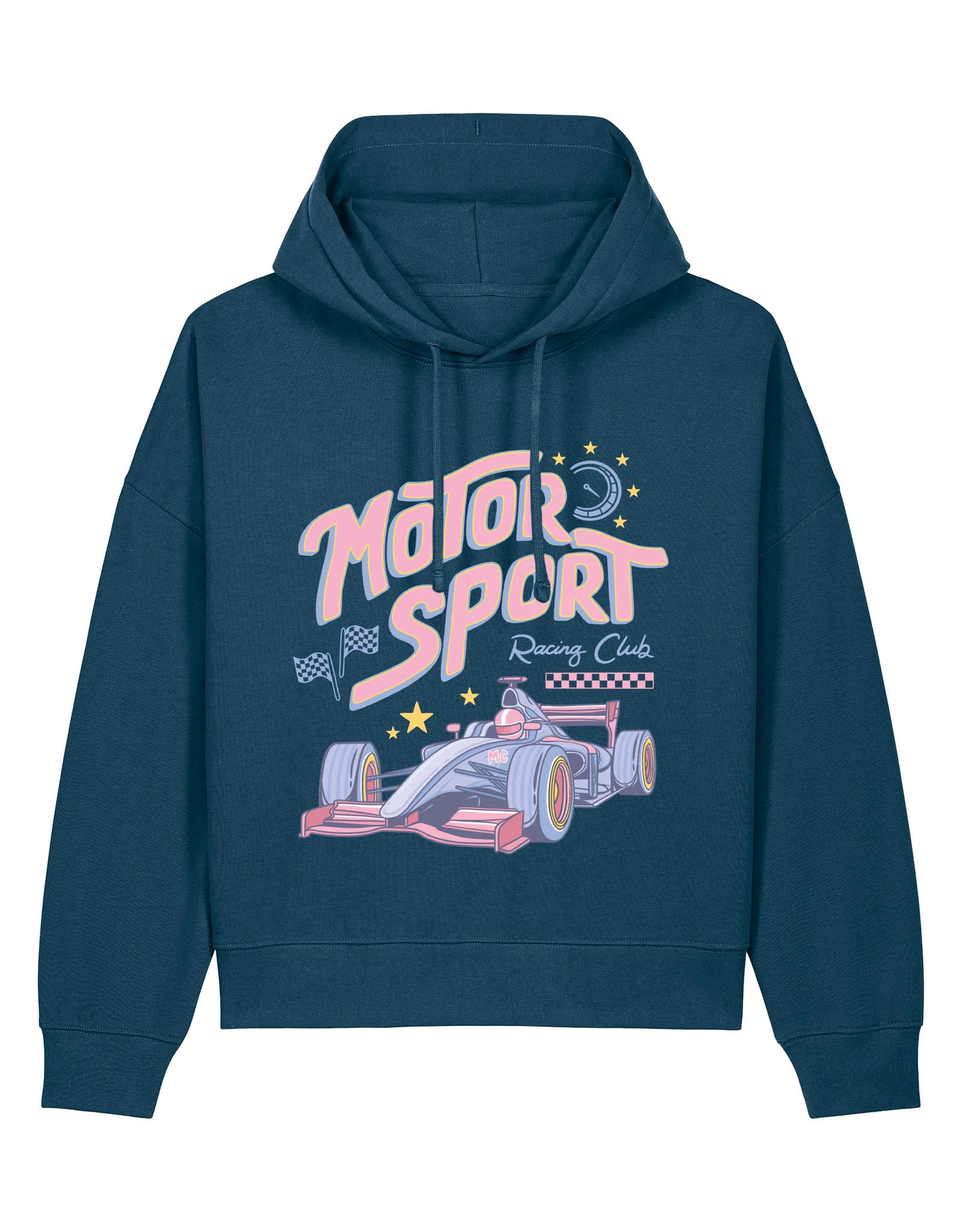 Motorsport Club Boxy Organic Cotton Hoodie - Image 4