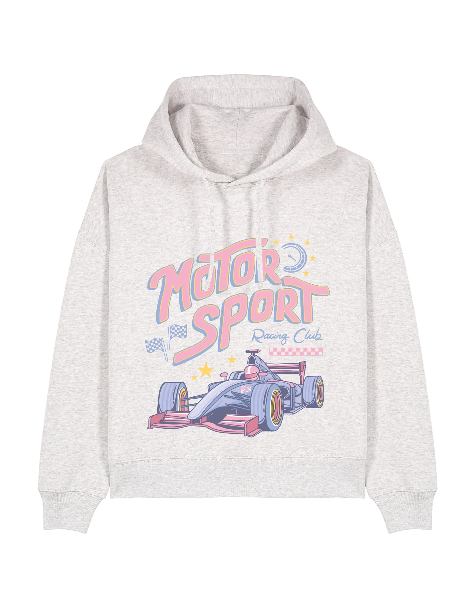 Motorsport Club Boxy Organic Cotton Hoodie - Image 5