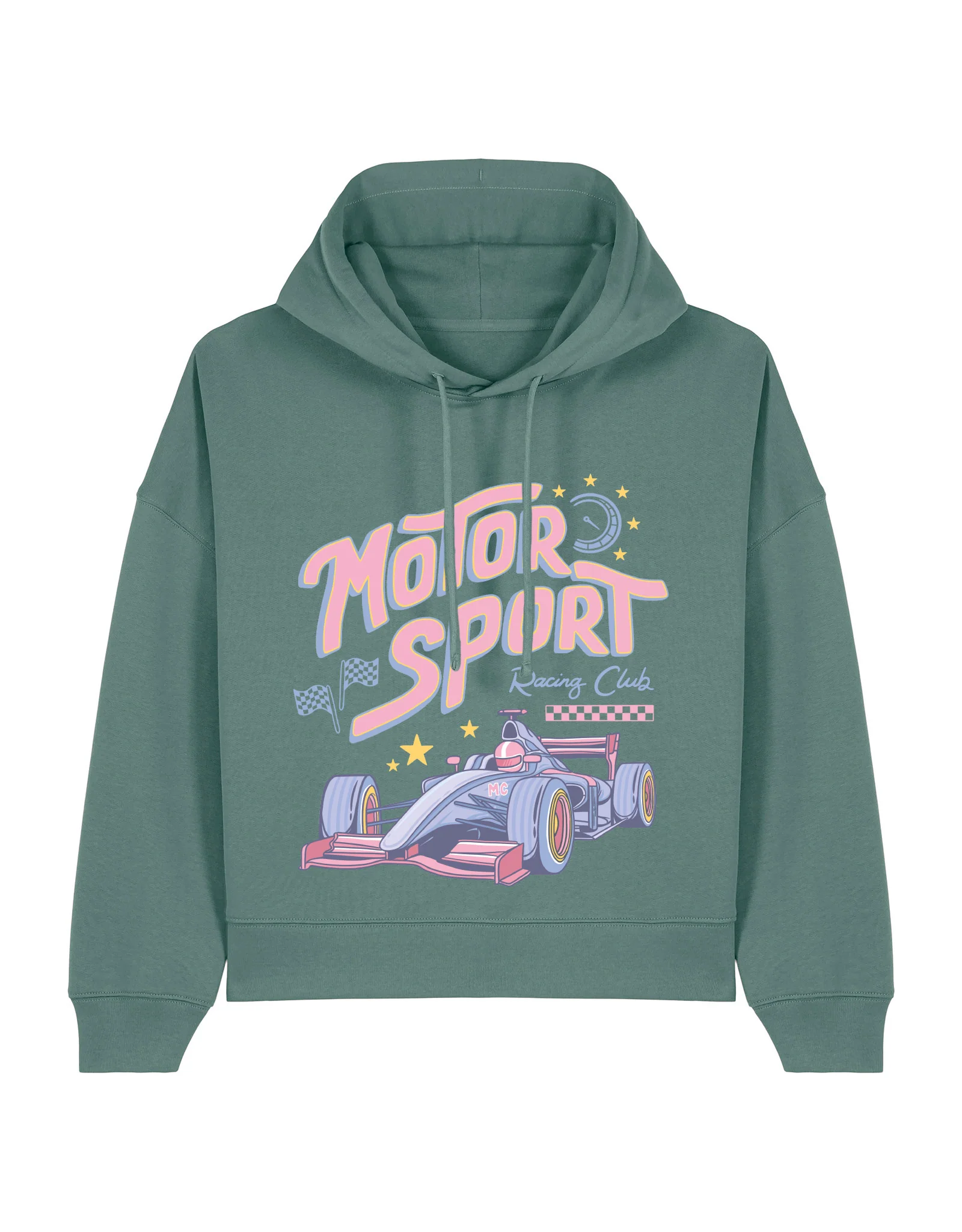 Motorsport Club Boxy Organic Cotton Hoodie - Image 6