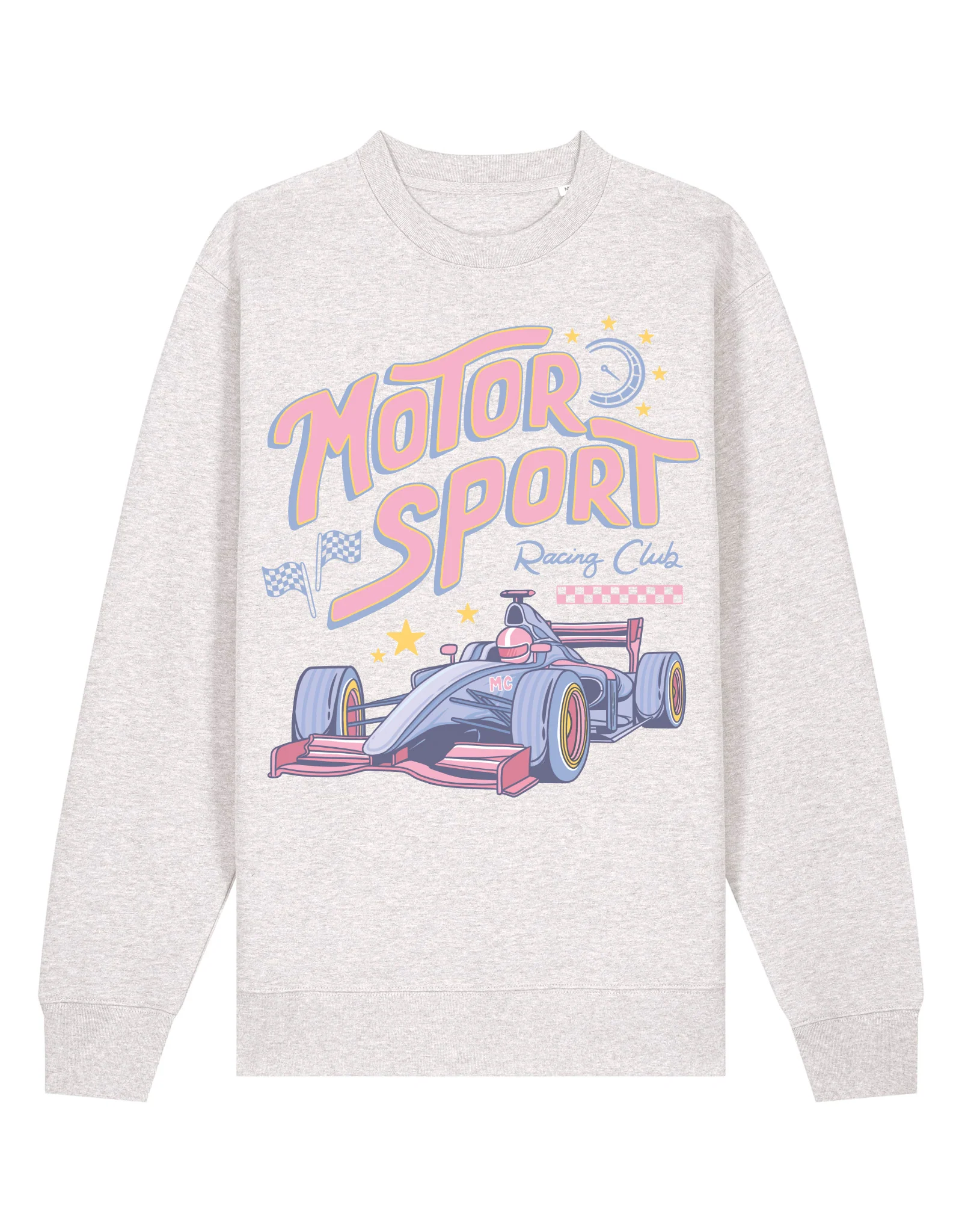 Motorsport Printed Organic Cotton Sweatshirt - Image 11