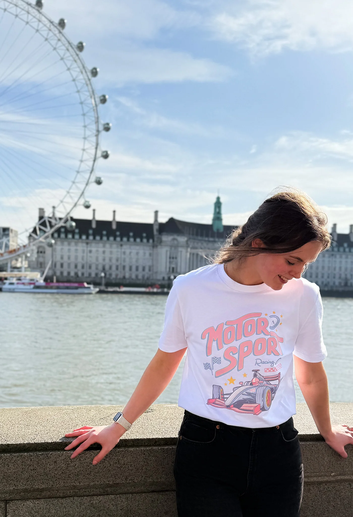 Motorsport Printed Organic Cotton T-Shirt - Image 10