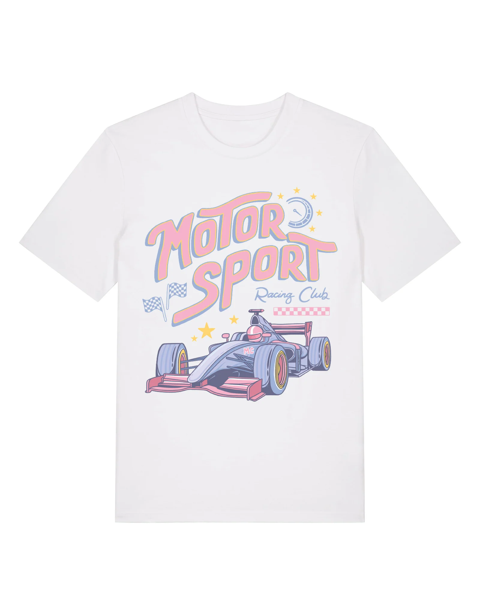 Motorsport Printed Organic Cotton T-Shirt - Image 11