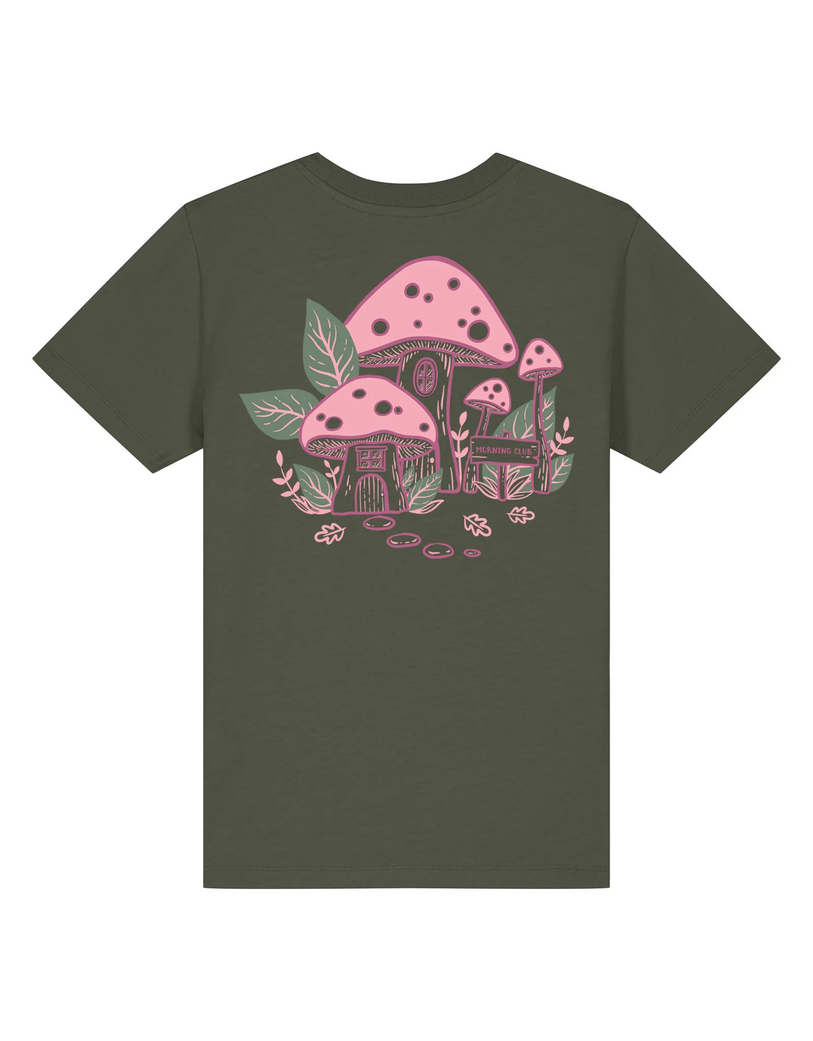 Mushroom House Organic Cotton Childrens T-Shirt - Image 10