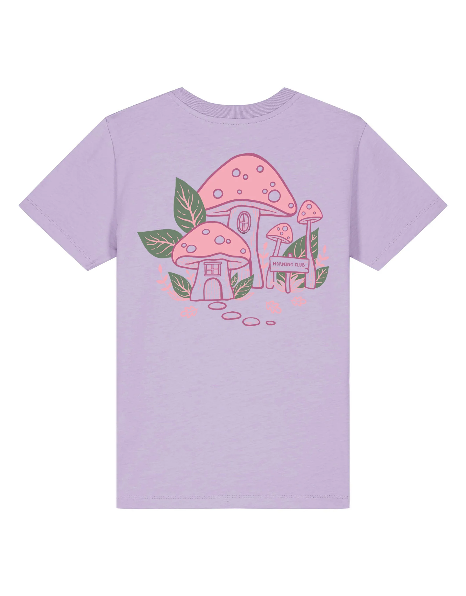 Mushroom House Organic Cotton Childrens T-Shirt - Image 11