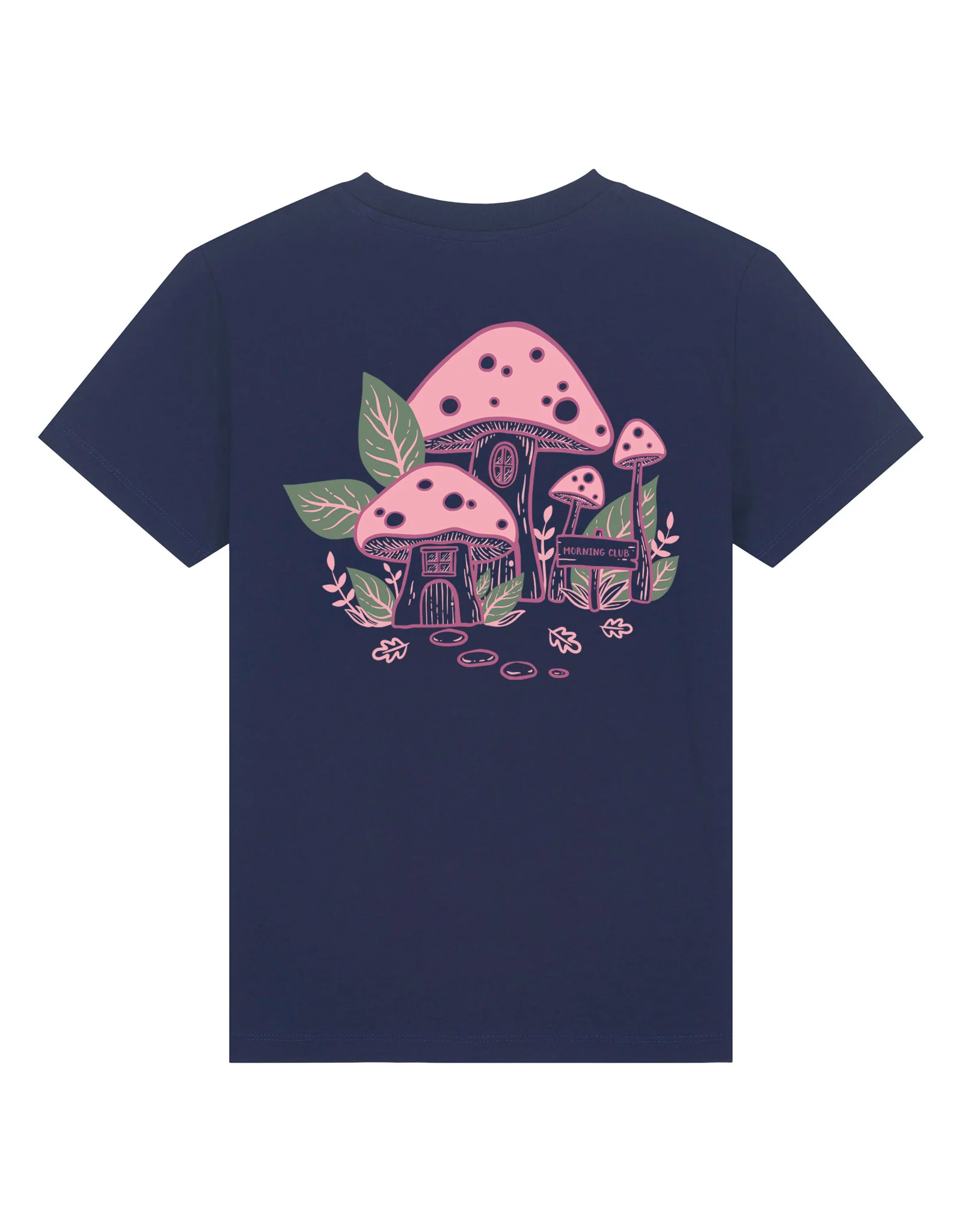 Mushroom House Organic Cotton Childrens T-Shirt - Image 12