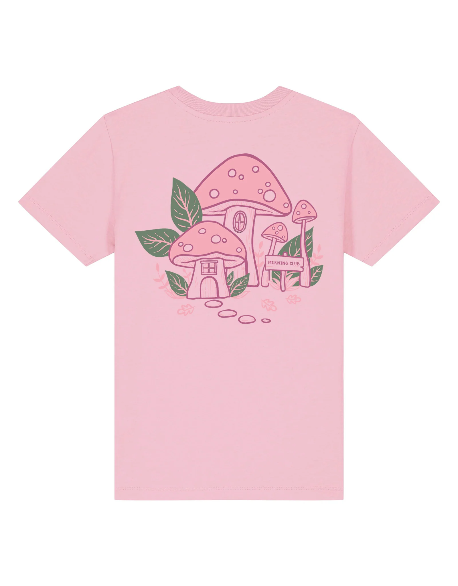 Mushroom House Organic Cotton Childrens T-Shirt - Image 13