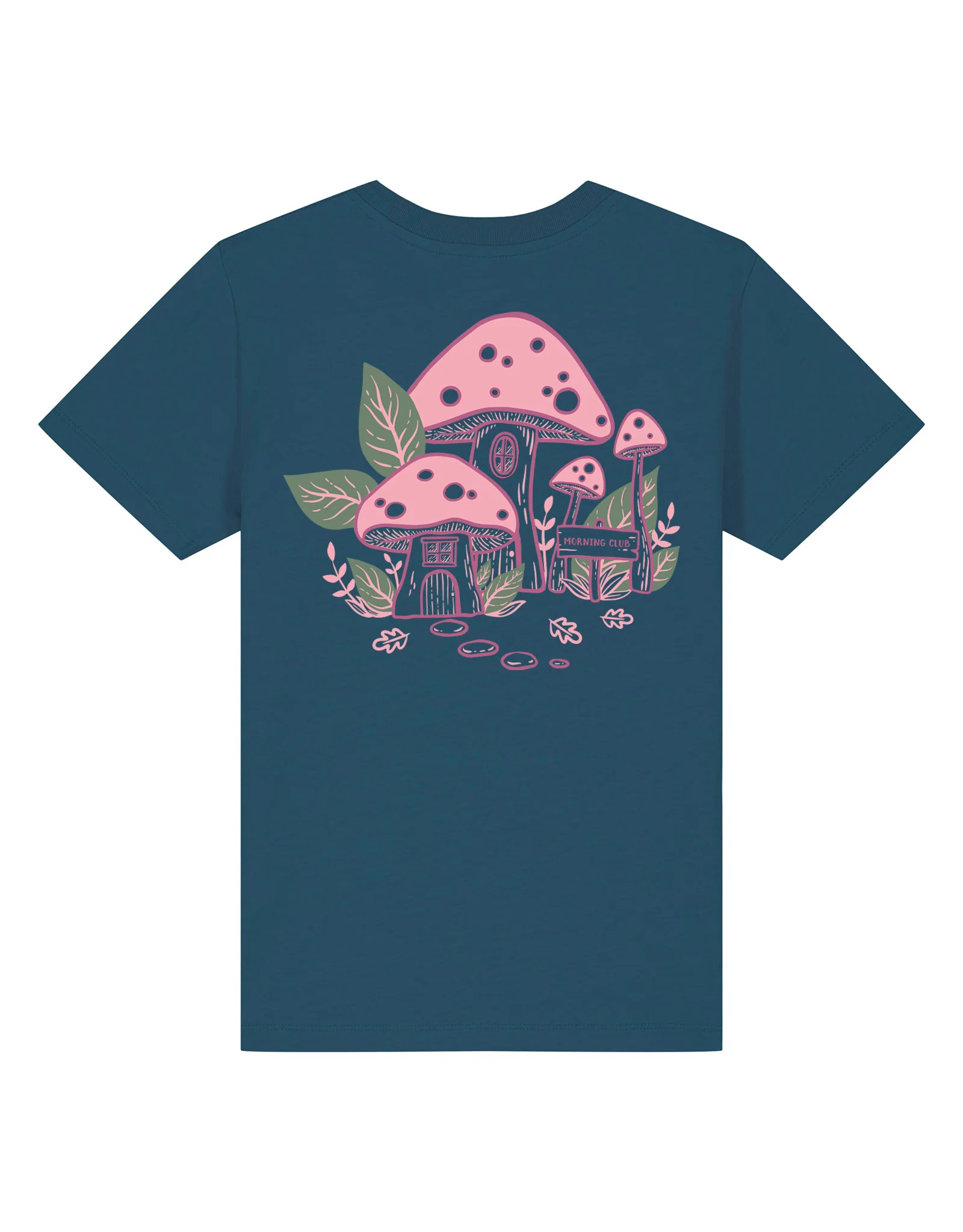Mushroom House Organic Cotton Childrens T-Shirt - Image 14