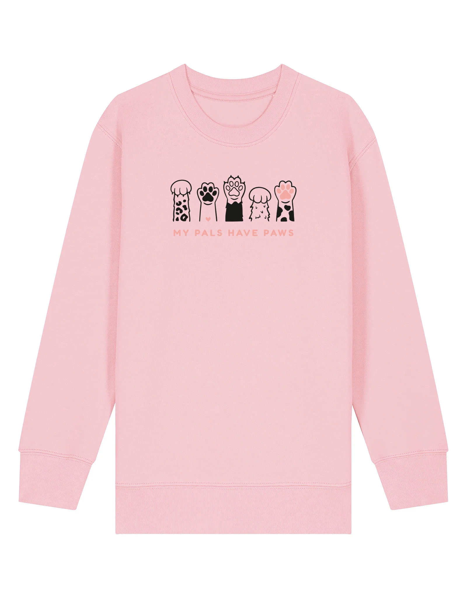 My Pals Have Paws Embroidered Organic Cotton Childrens Sweatshirt - Image 5