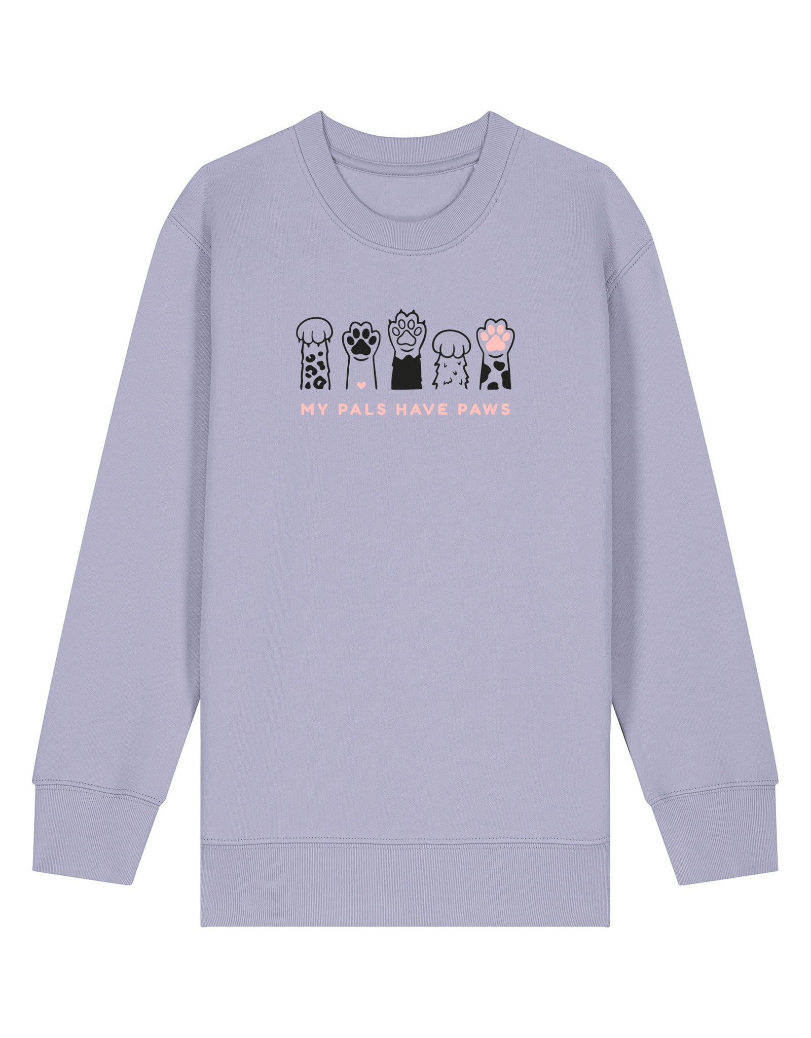 My Pals Have Paws Embroidered Organic Cotton Childrens Sweatshirt - Image 7