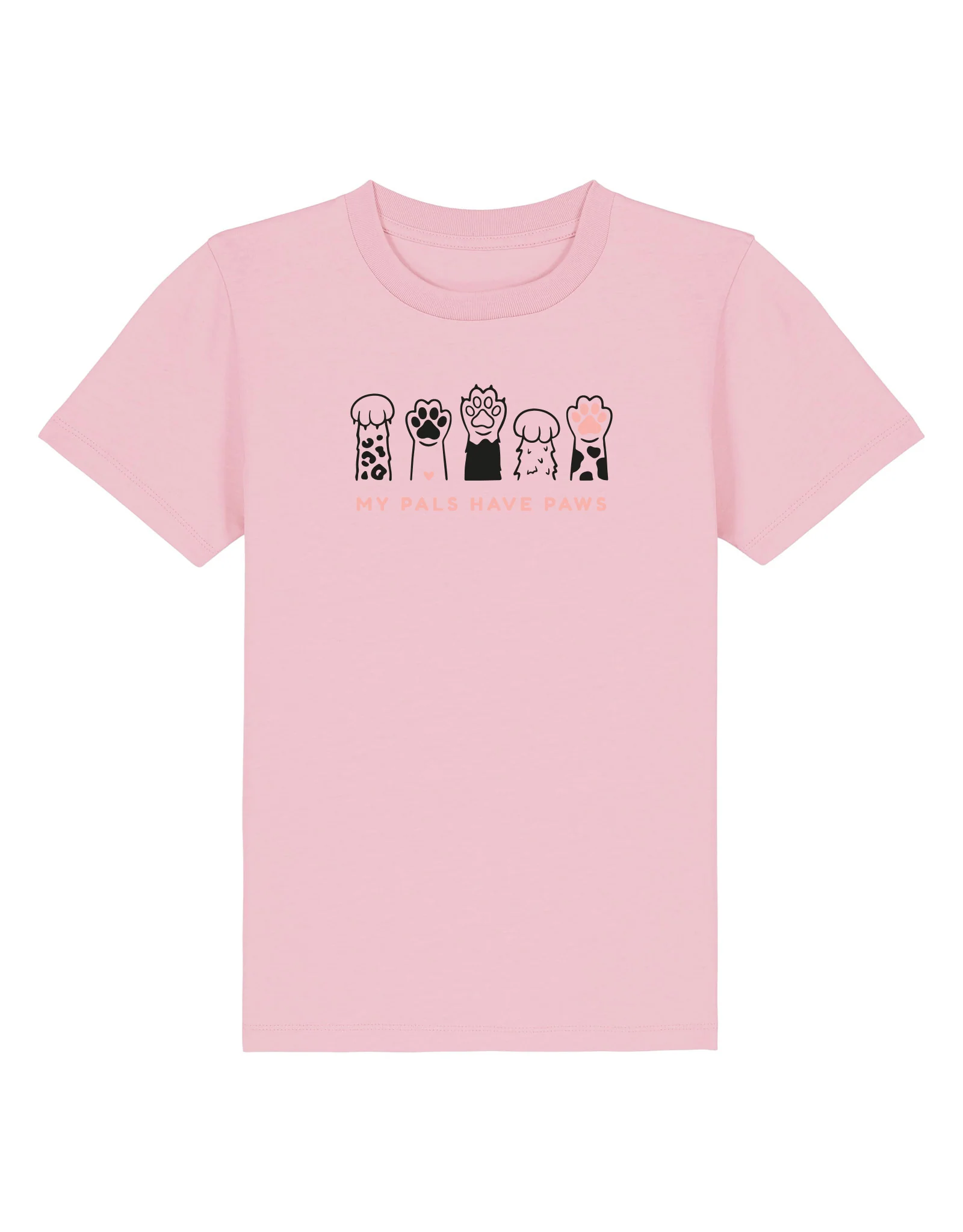 My Pals Have Paws Embroidered Organic Cotton Childrens T-Shirt - Image 11