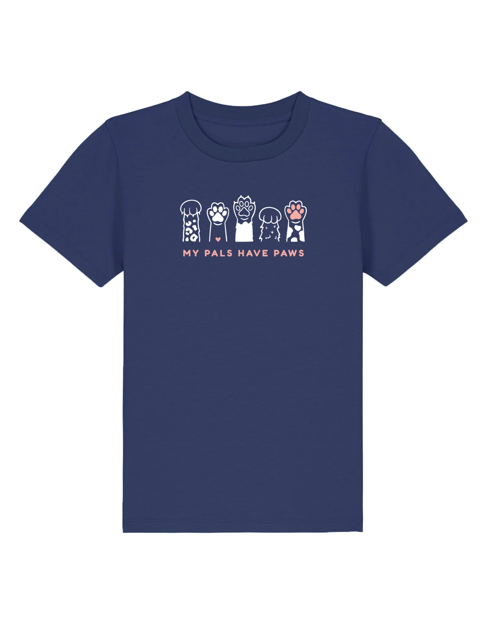 My Pals Have Paws Embroidered Organic Cotton Childrens T-Shirt - Image 12