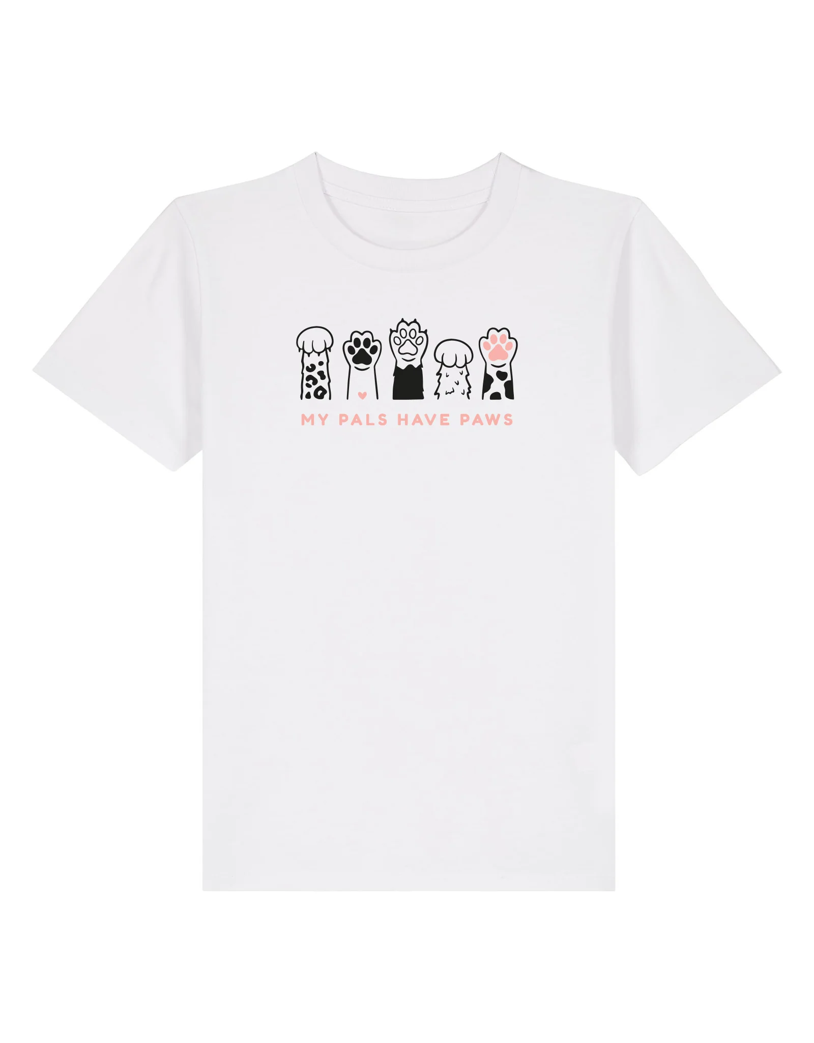 My Pals Have Paws Embroidered Organic Cotton Childrens T-Shirt - Image 13