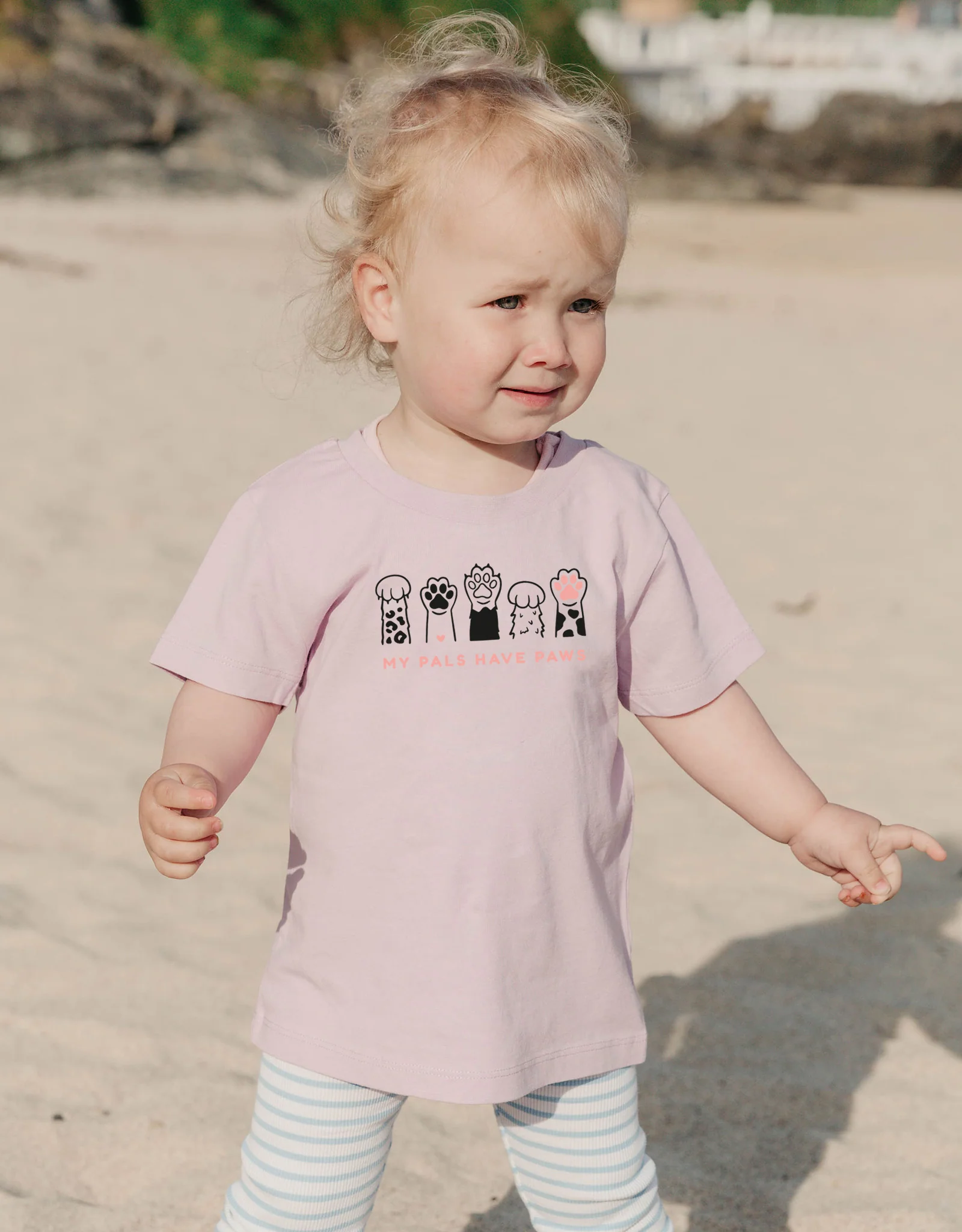 My Pals Have Paws Embroidered Organic Cotton Childrens T-Shirt - Image 3